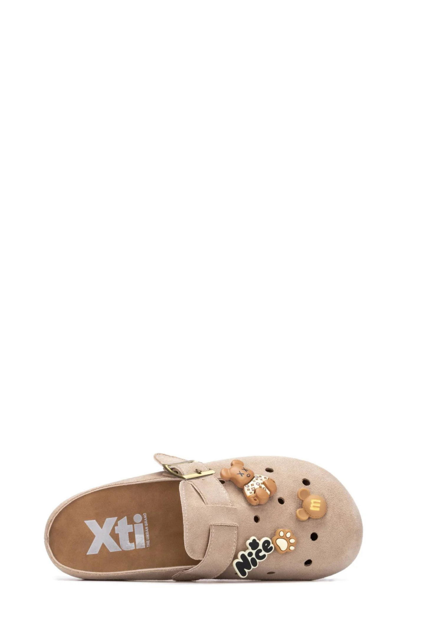 CLOGS BEGE COM PINS DESTACÁVEIS - XTI SHOES