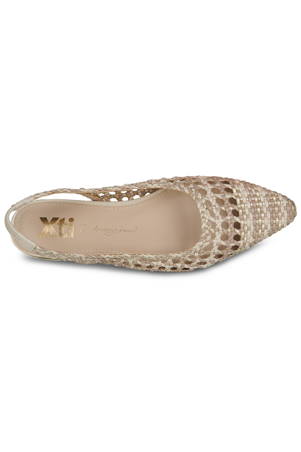 SAPATO ENTRANÇADO EM TONS NUDE - XTI shoes