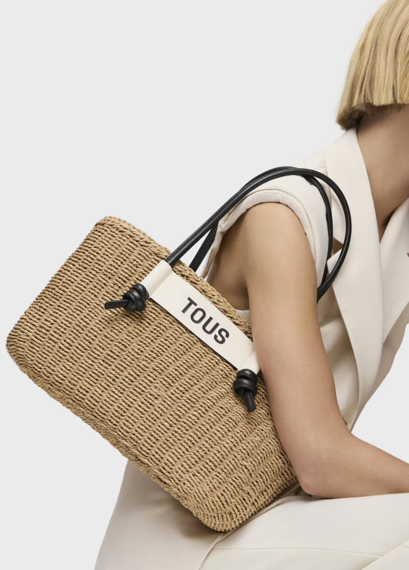 MALA SHOPPER RÁFIA - TOUS