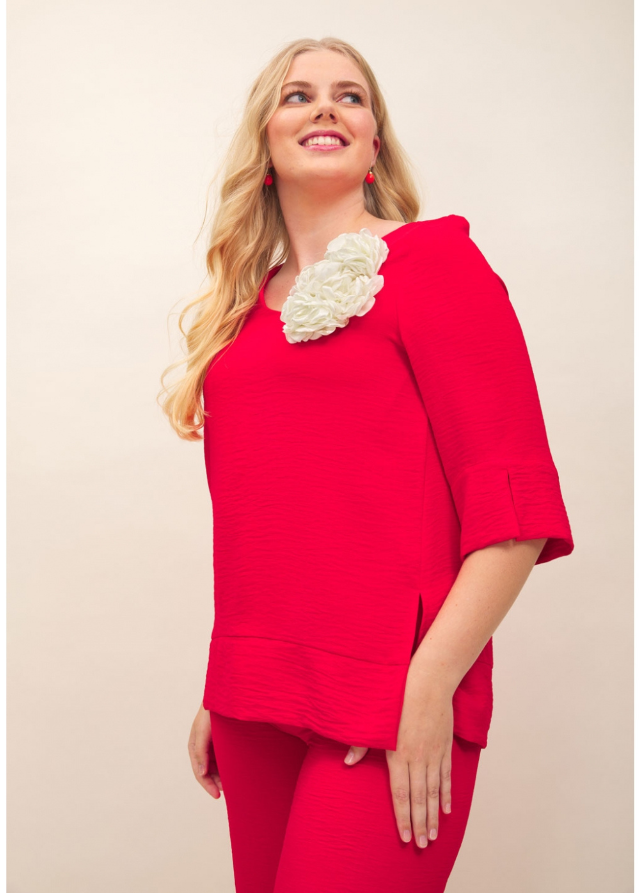 CONJUNTO VERMELHO FLUIDO - AN VITO