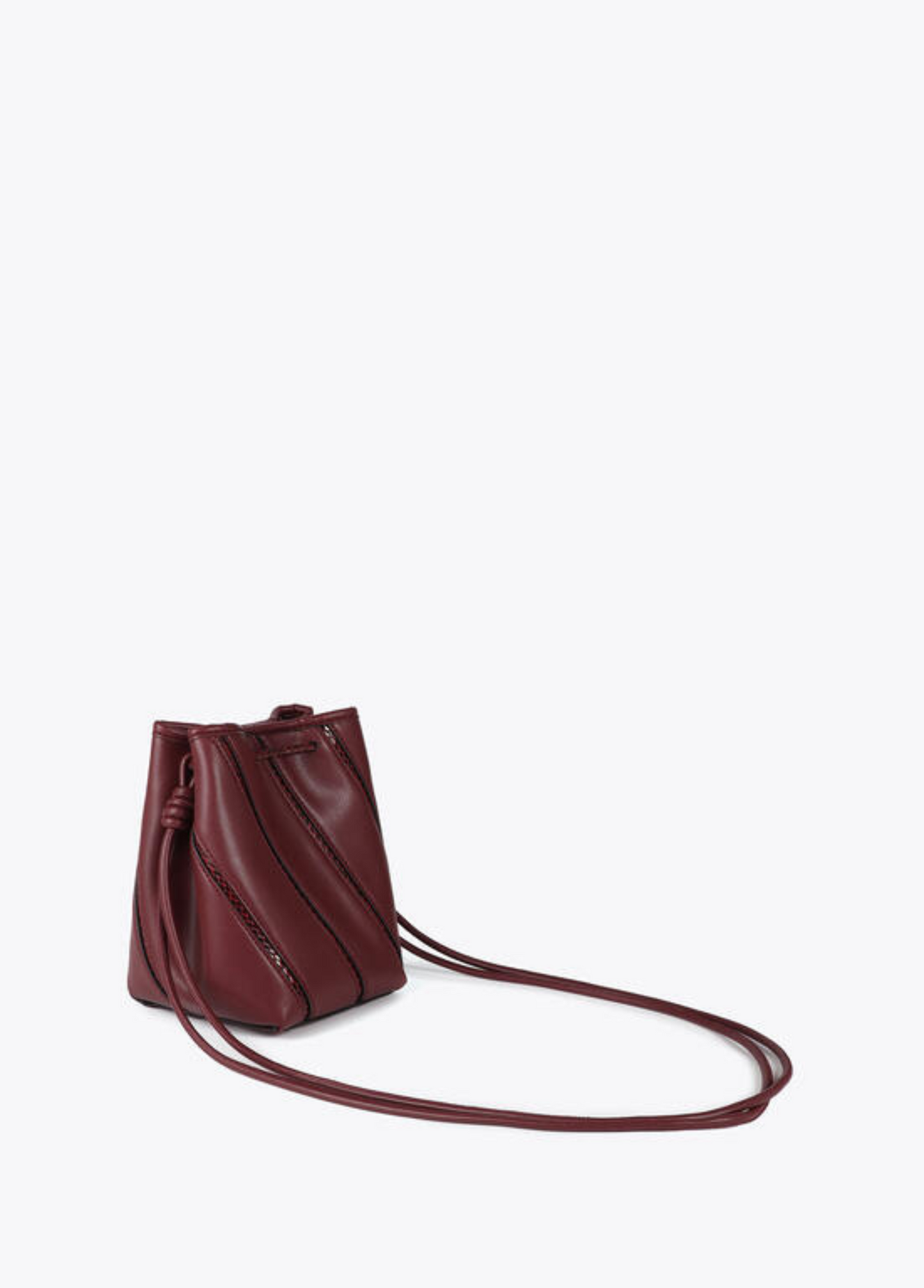 BOLSA BUCKET ENTRANÇADA COM CORDÃO - LOLA CASADEMUNT