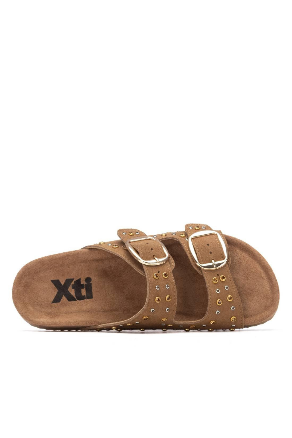CHINELAS TIPO ORTOPÉDICAS COM TACHAS - XTI shoes