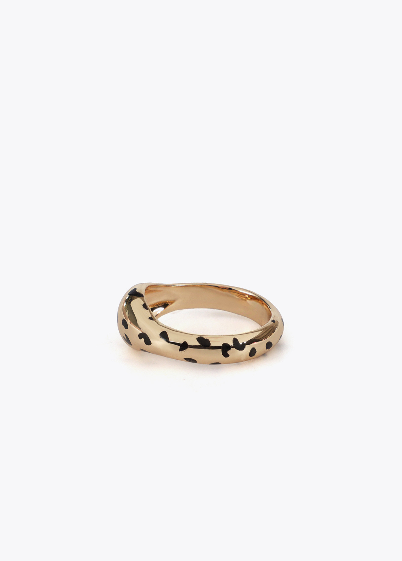 CONJUNTO DE ANÉIS BICOLOR ESTAMPA ANIMAL - LOLA CASADEMUNT
