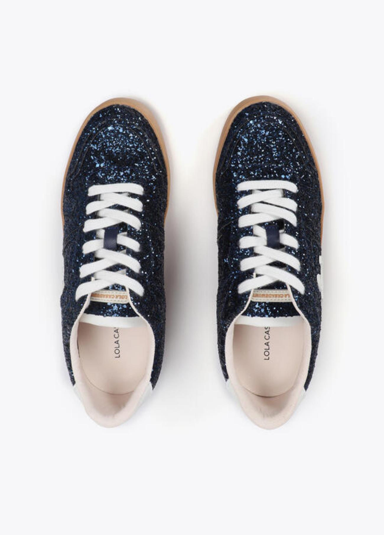 TÉNIS GLITTER AZUL MARINHO - LOLA CASADEMUNT