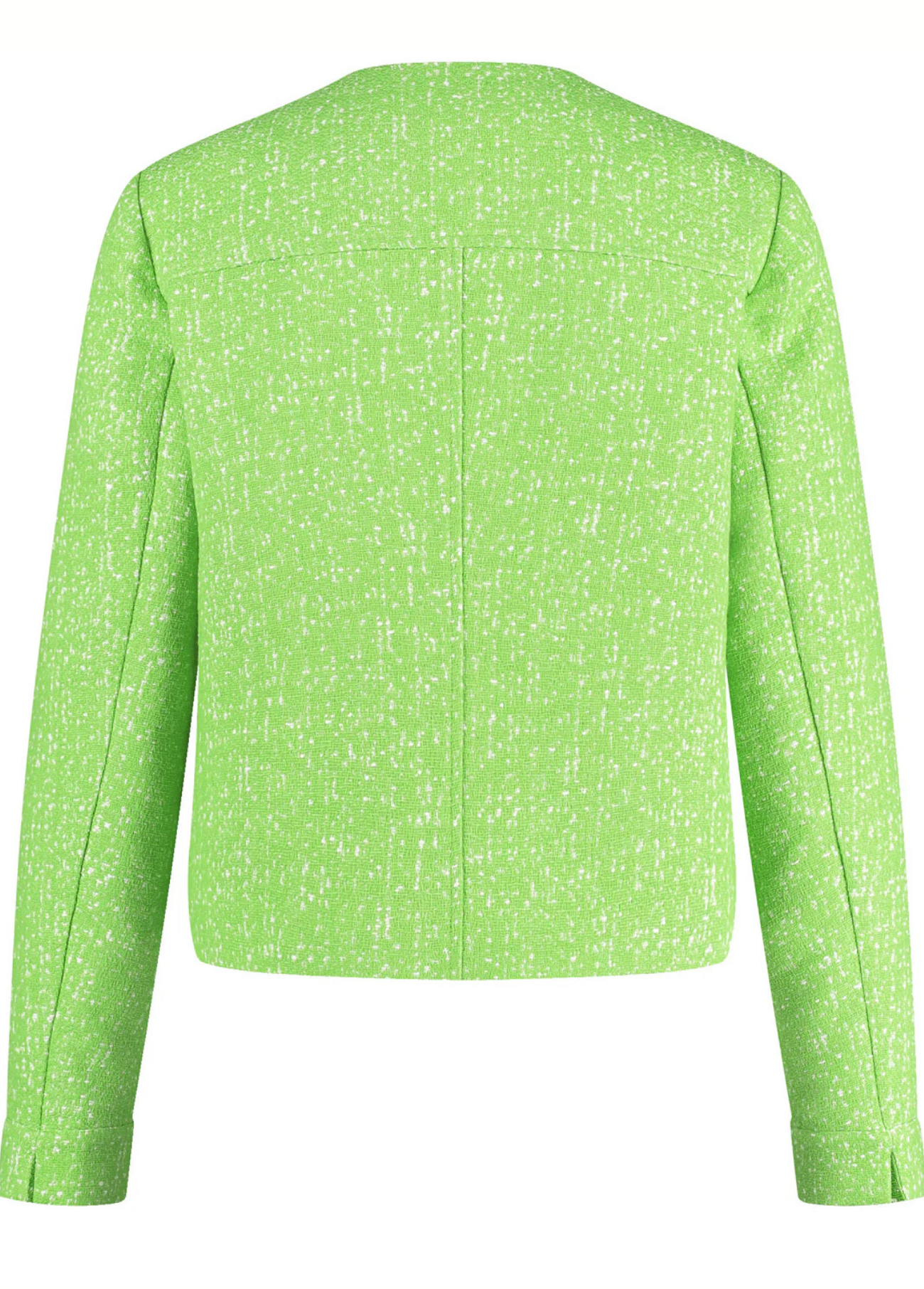 JAQUETA BLAZER DE TWEED EM VERDE - GERRY WEBER