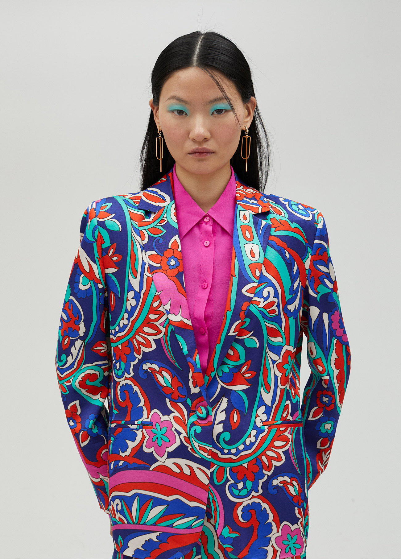 BLAZER ESTAMPADO PAISLEY - LOLA CASADEMUNT BY MAITE