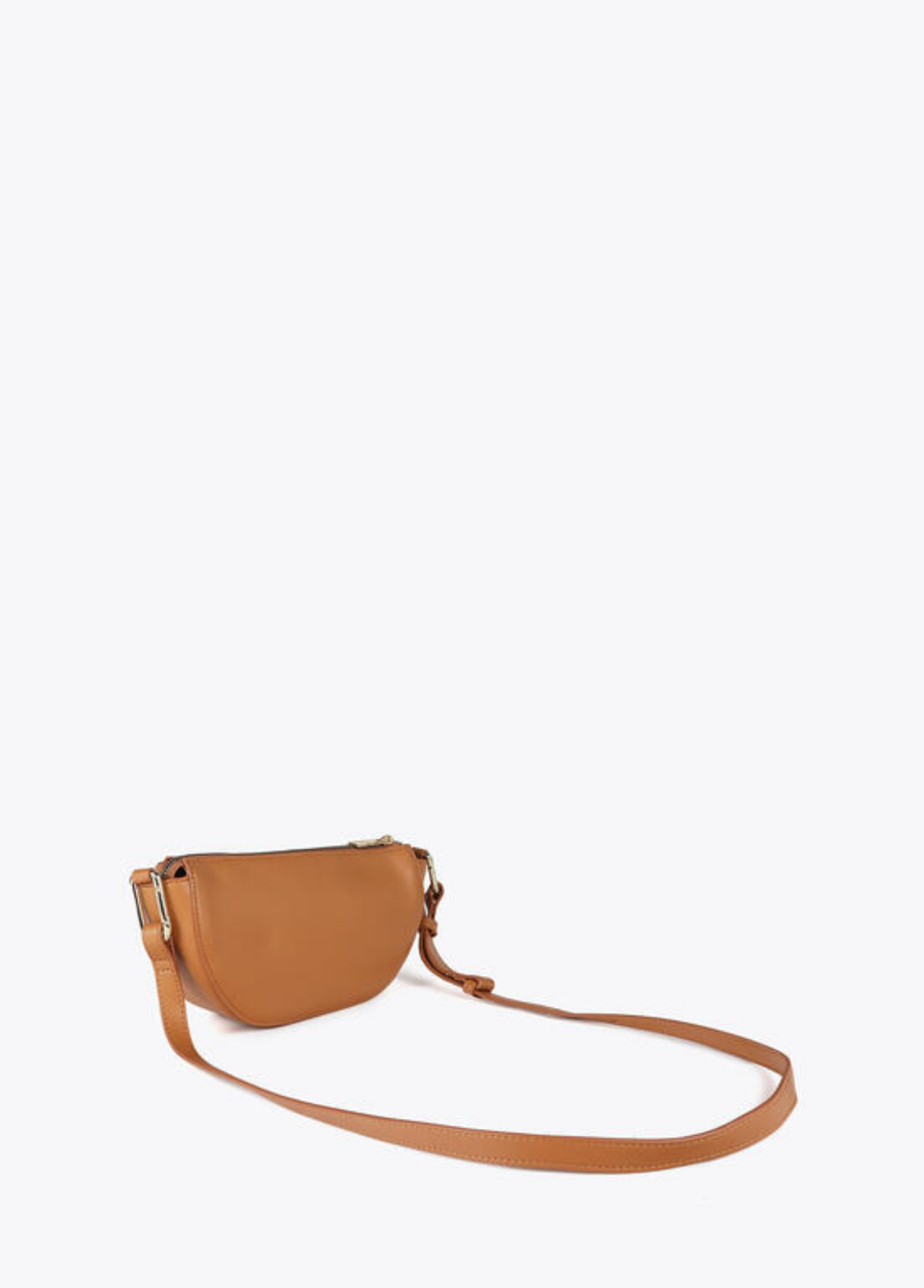 BOLSA TIRACOLO EM ECOPELE FORMA CRESCENTE - LOLA CASADEMUNT