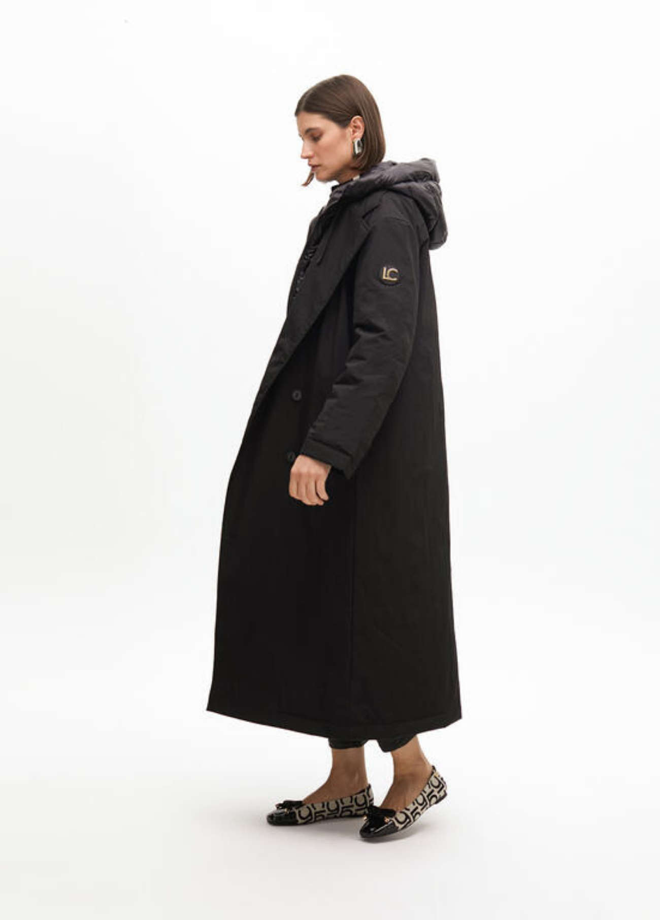 TRENCH COAT PRETA - LOLA CASADEMUNT