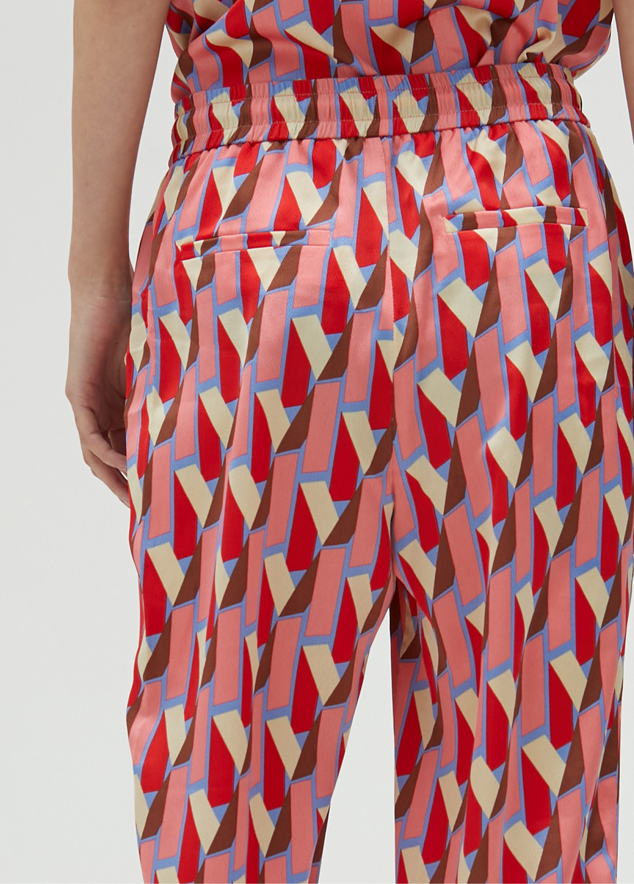 CALÇAS ESTAMPADO COM LOGÓTIPO MULTICOLOR - LOLA CASADEMUNT