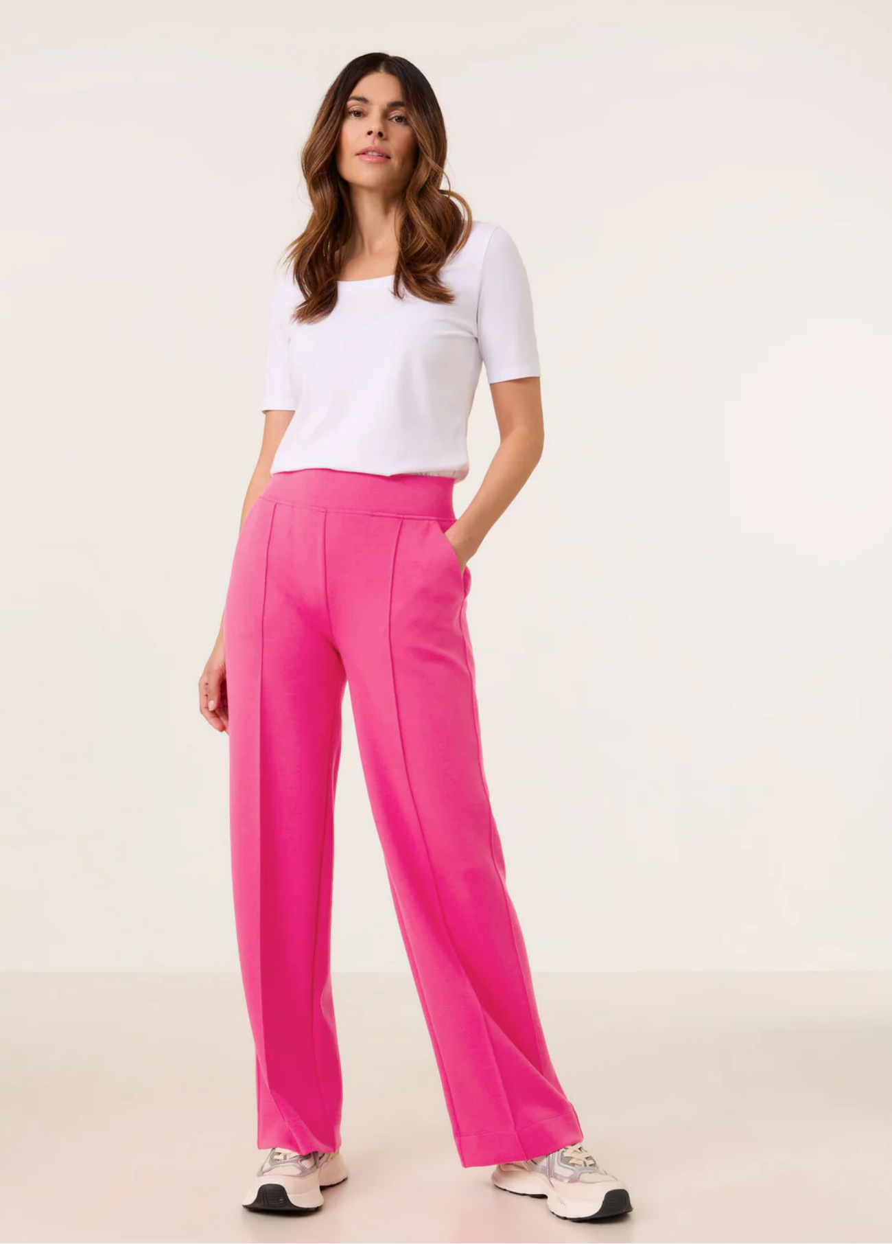 CALÇAS DE MALHA ELEGANTES SUPER LEVES - GERRY WEBER