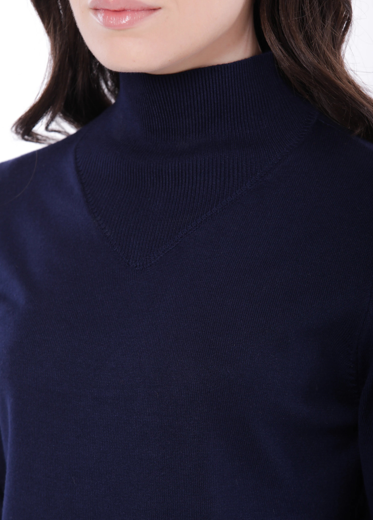 CAMISOLA MALHA COM MEIA GOLA - MIMI MUA