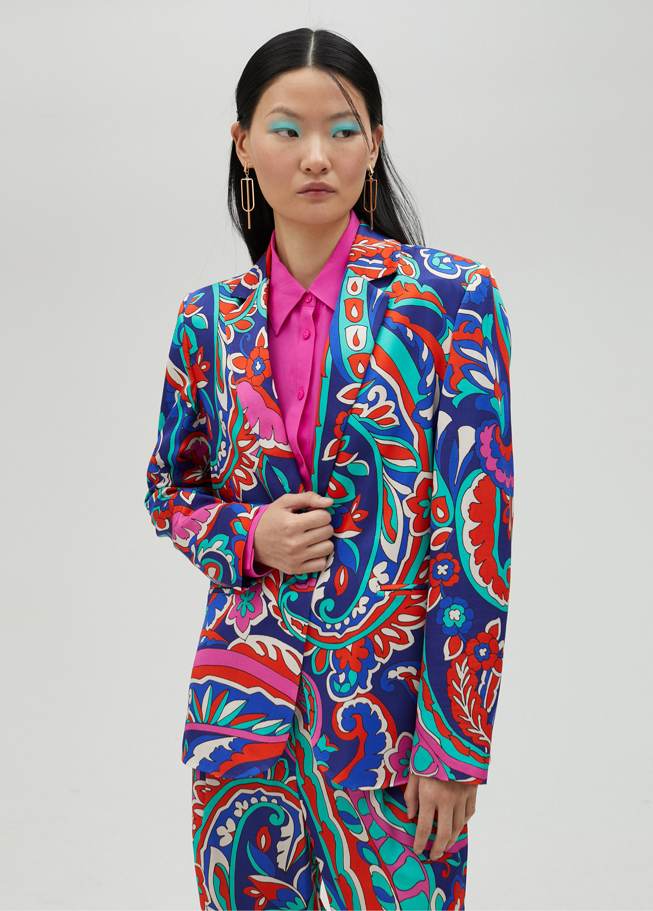 BLAZER ESTAMPADO PAISLEY - LOLA CASADEMUNT BY MAITE