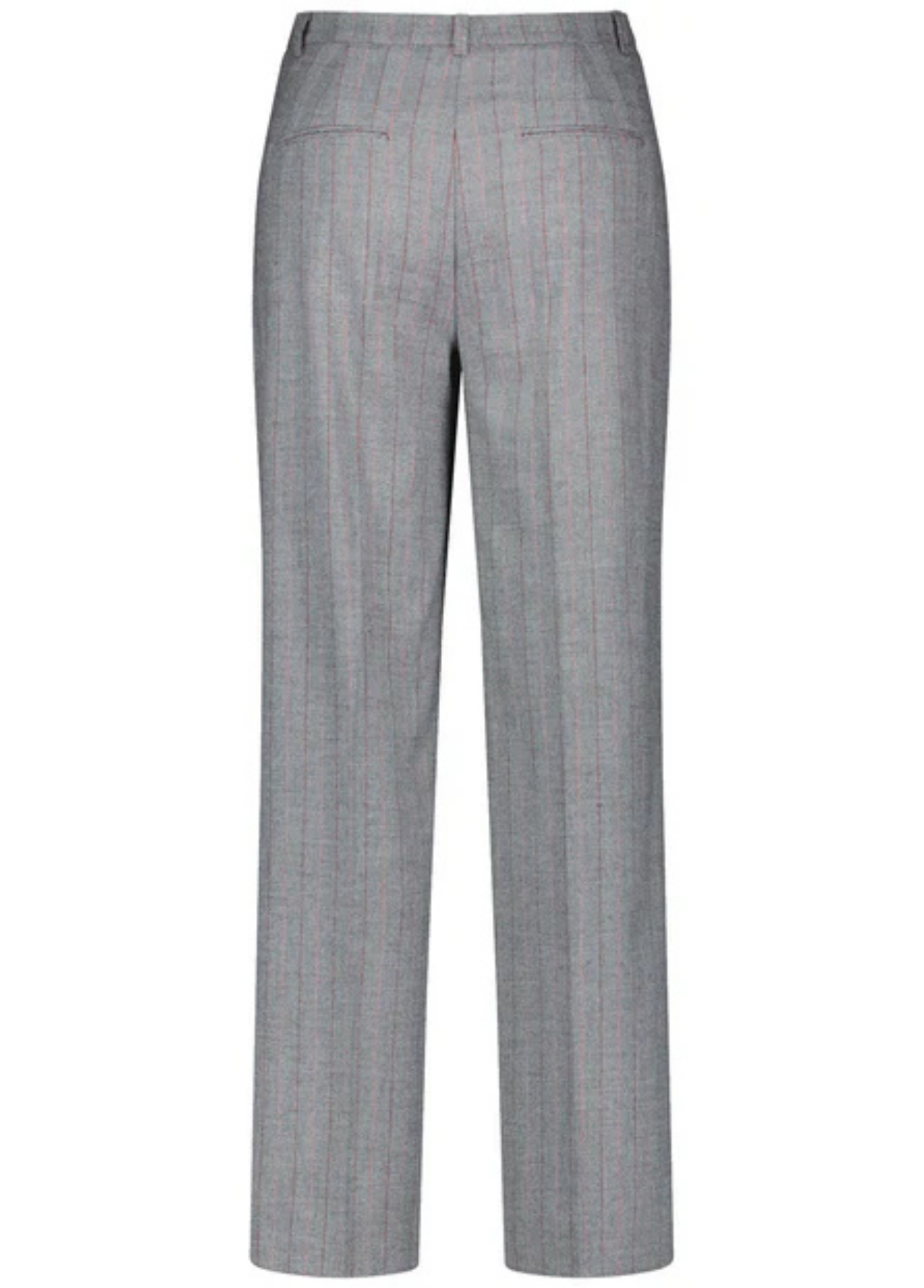 CALÇAS DE TECIDO ELEGANTES COM RISCAS - GERRY WEBER