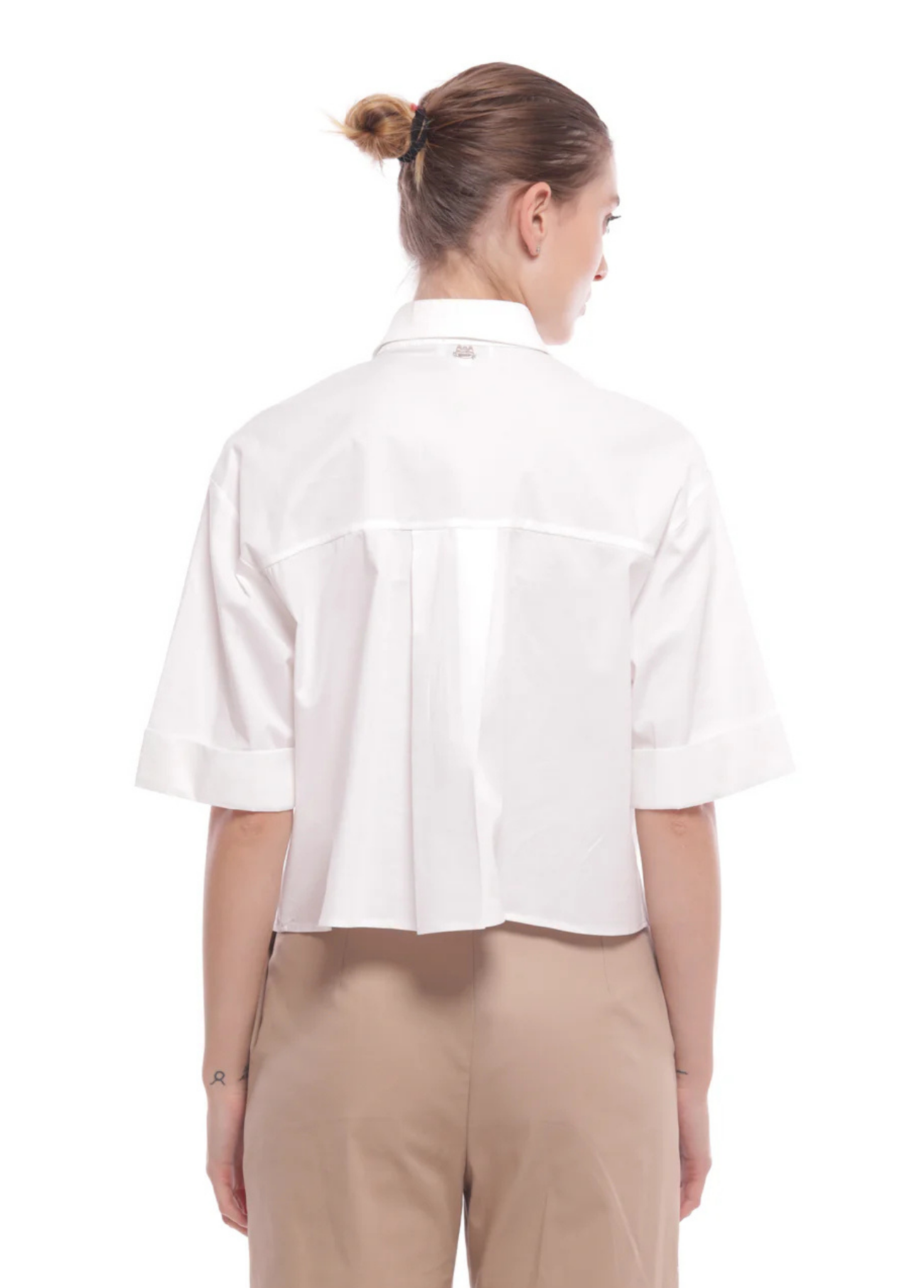 BLUSÃO CROPPED COM ZÍPER - MIMI MUA