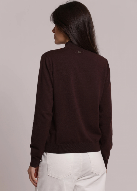 CAMISOLA COM LOSANGOS VERTICAIS EM COR CONTRASTANTE - MIMI MUA
