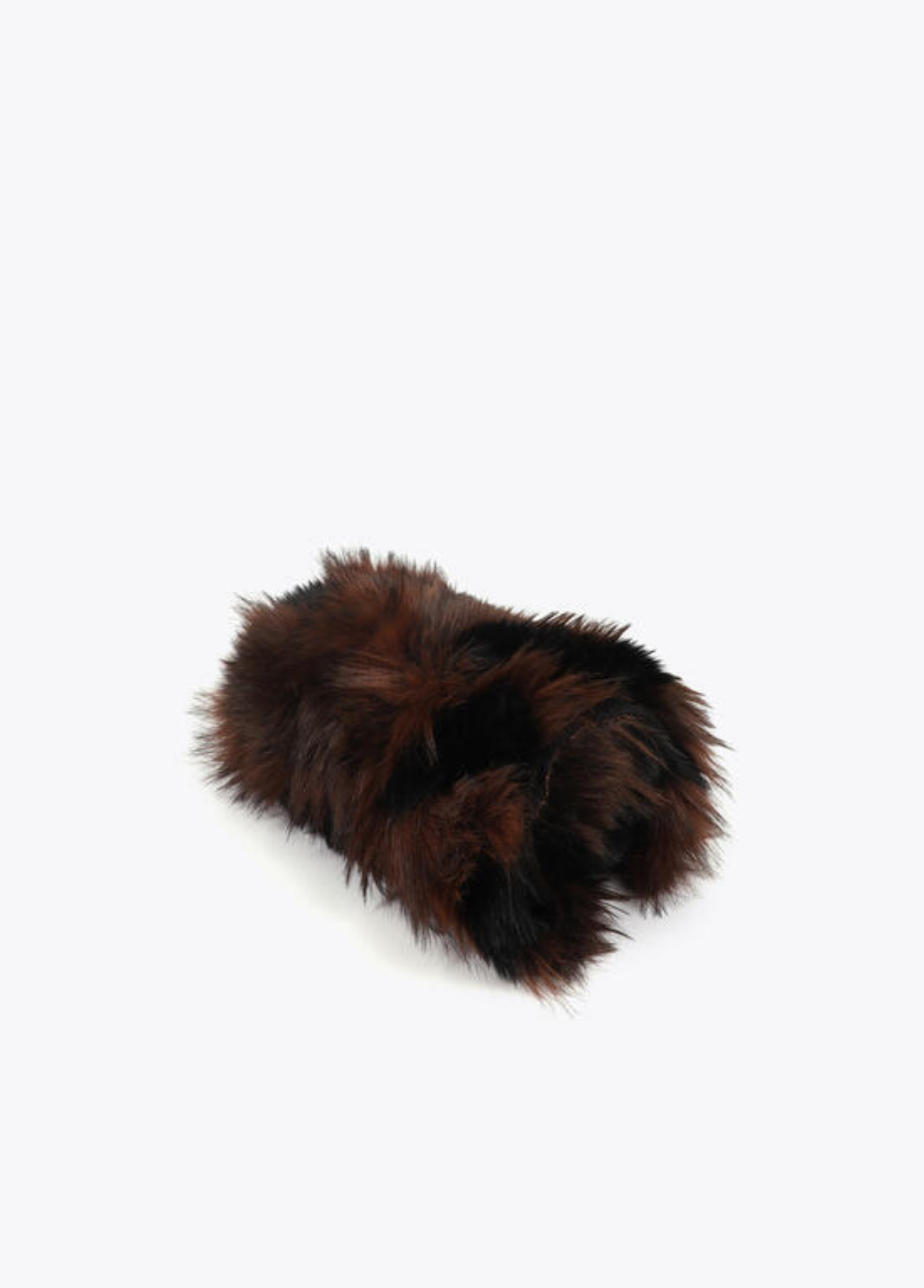 CACHECOL COM GOLA DE PÊLO ANIMAL PRINT - LOLA CASADEMUNT