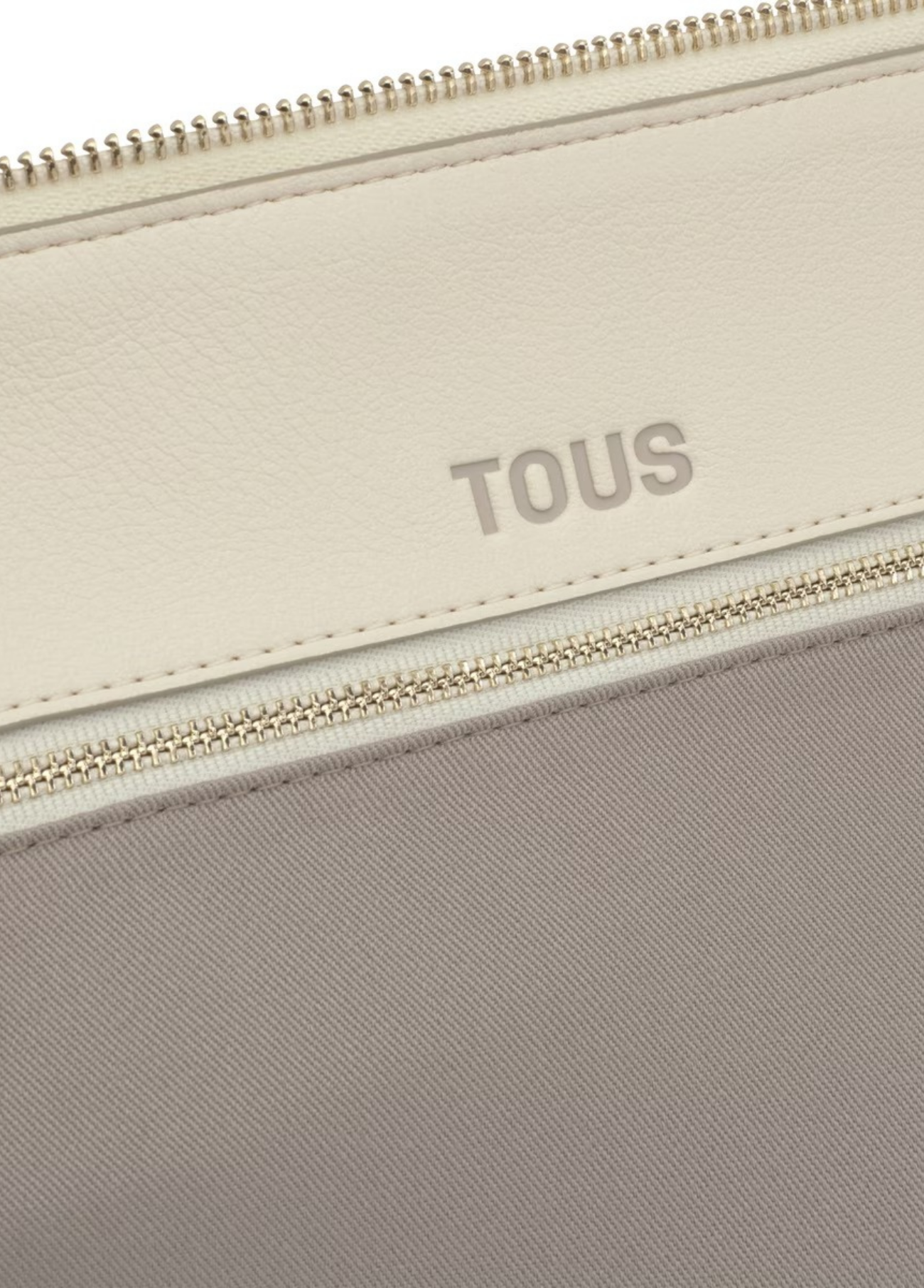 MALA BOWLING MÉDIA BEGE TOUS BUCKLES SILHOUETTE - TOUS