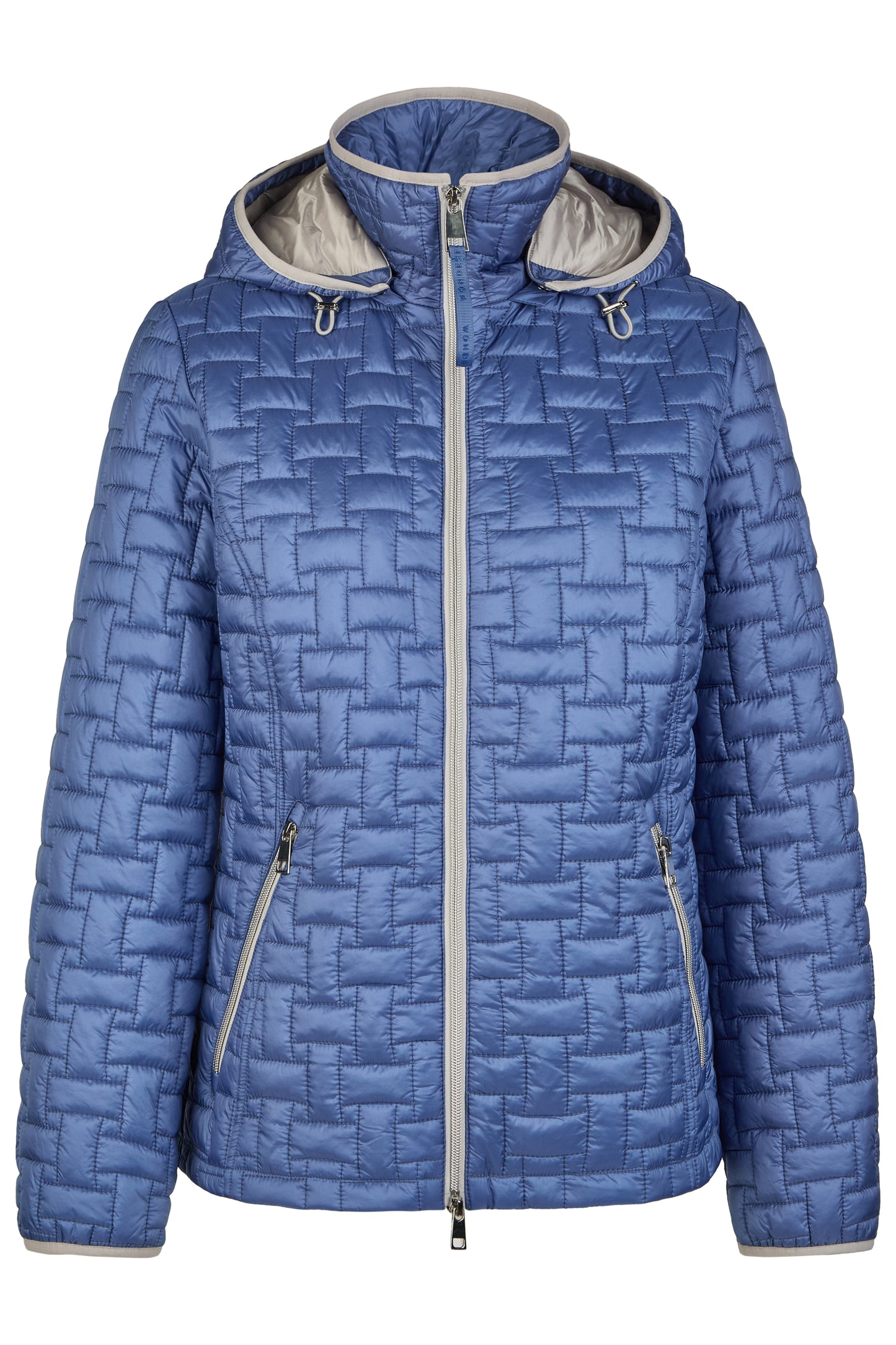 PARKA AZUL PORMENOR FAVOS - BÁRBARA LEBEK