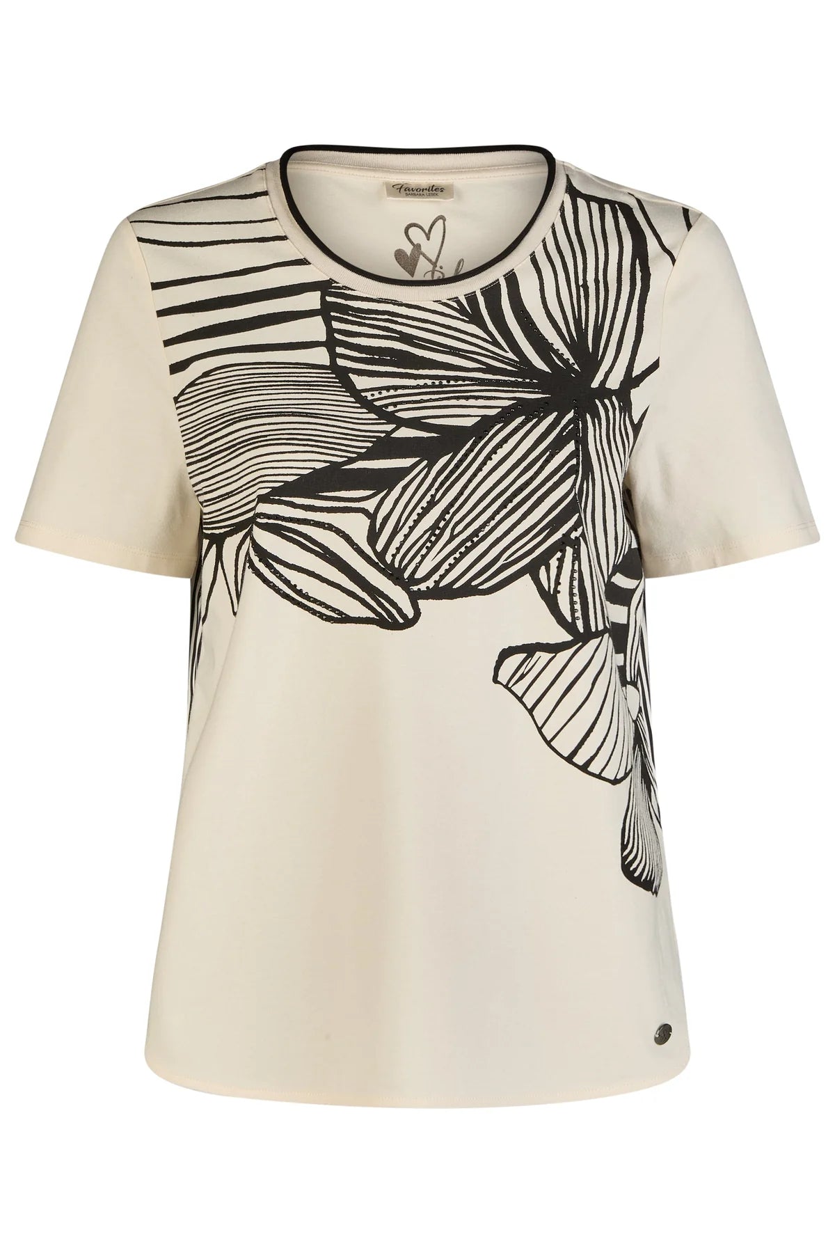 BLUSA ELEGANTE COM RISCAS NAS COSTAS - BARBARA LEBEK