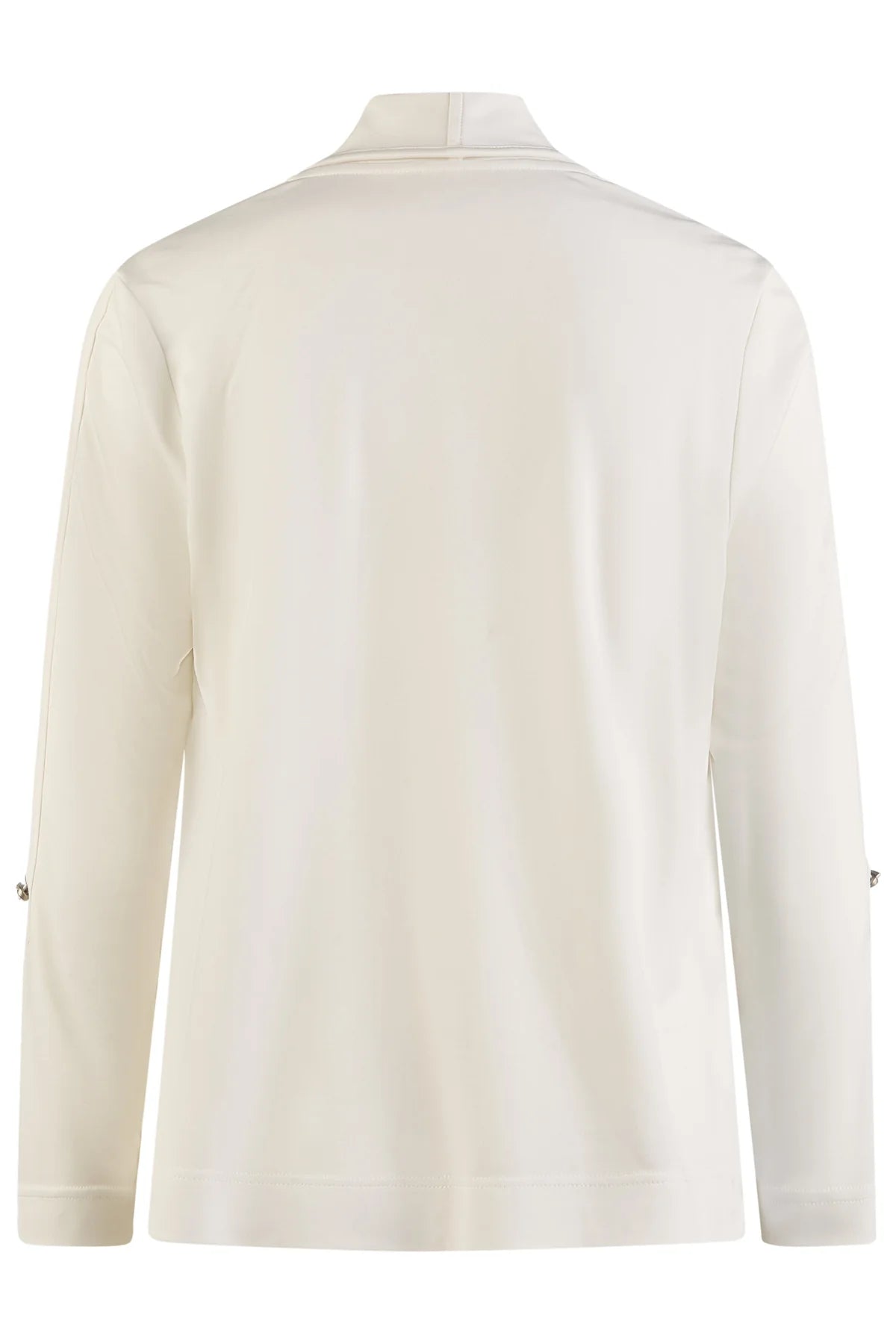 CASACO MALHA SEDA SOLTO COM ATILHOS - BÁRBARA LEBEK