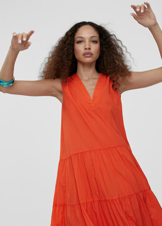 VESTIDO NYLON LARANJA - LOLA CASADEMUNT