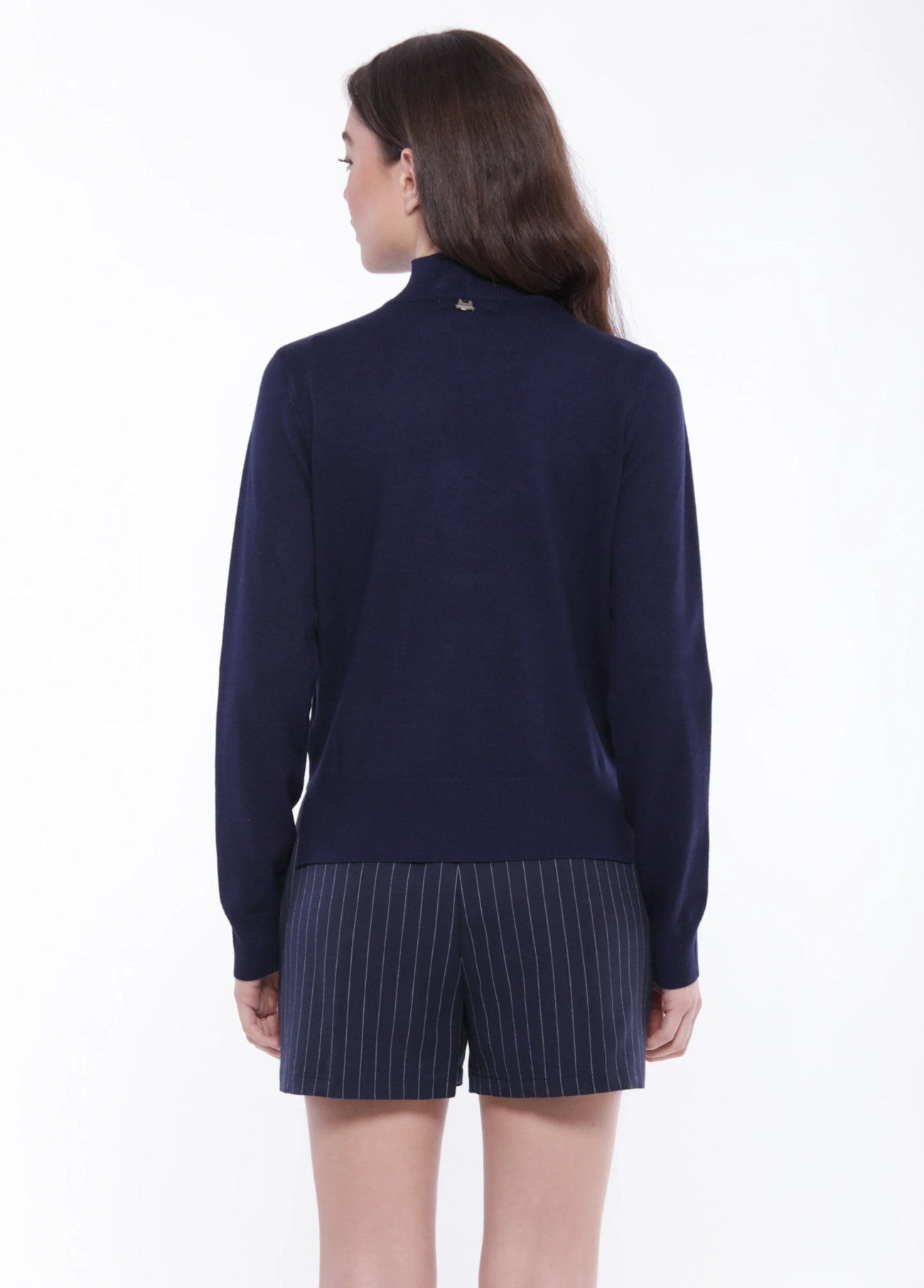 CAMISOLA MALHA COM MEIA GOLA - MIMI MUA