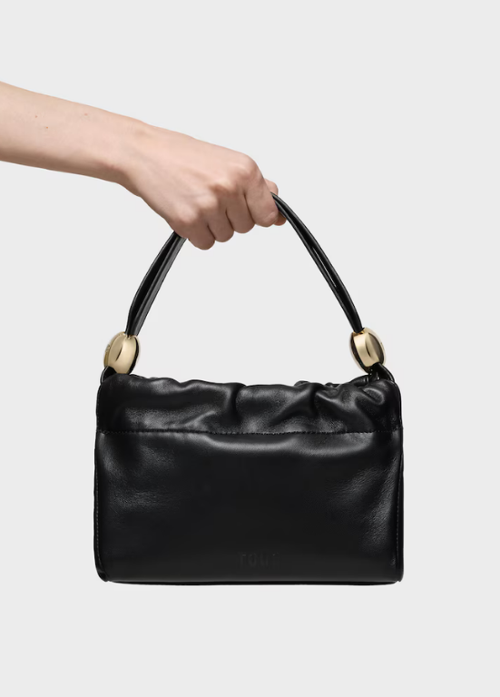 MALA PRETA EM PELE GLOSS - TOUS