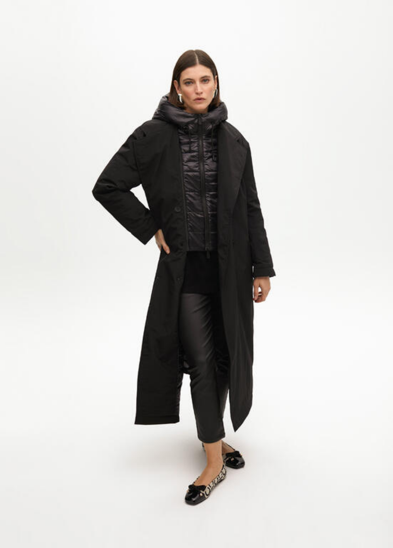 TRENCH COAT PRETA - LOLA CASADEMUNT
