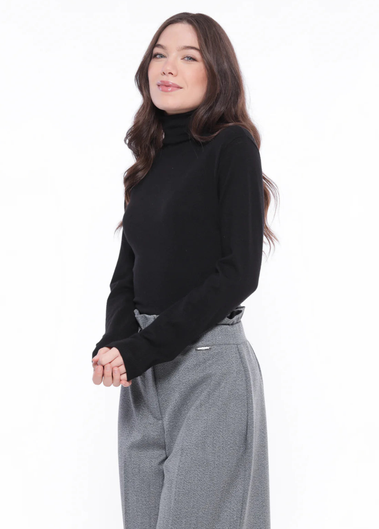 CAMISOLA GOLA ALTA - MIMI MUA