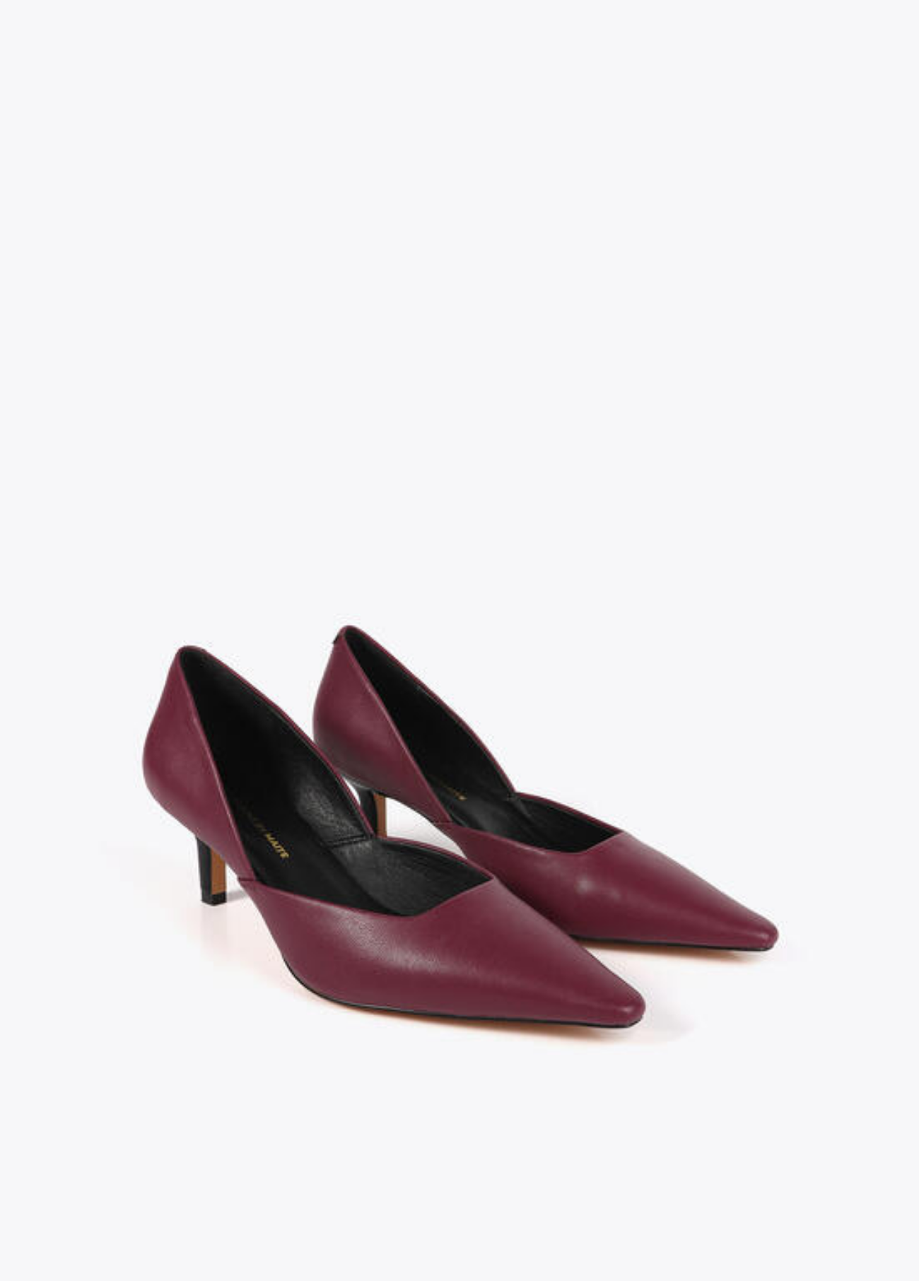 STILETTOS VINHO COM SALTO MÉDIO - LOLA CASADEMUNT BY MAITE