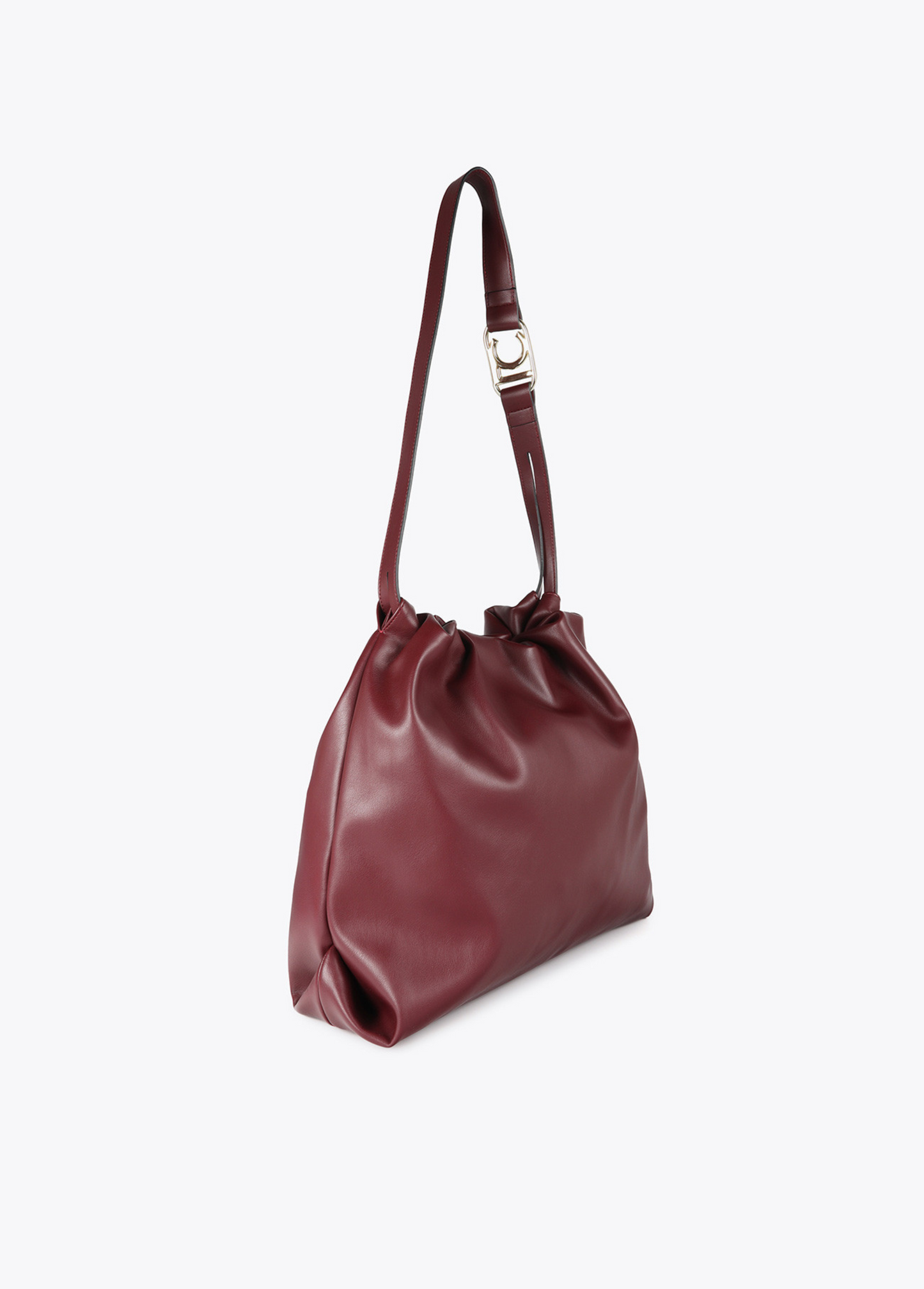 MALA SHOPPER EM ECOPELE COM LOGO OVAL - LOLA CASADEMUNT