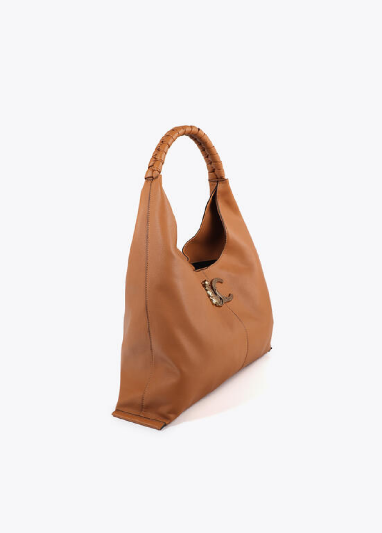 SHOPPER COM ALÇA ENTRAÇADA E LOGÓTIPO- LOLA CASADEMUNT