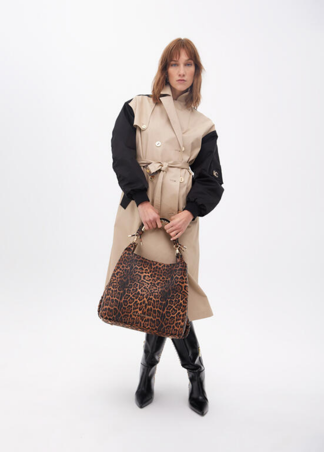 SHOPPER ANIMAL PRINT COM PEGA METÁLICA - LOLA CASADEMUNT