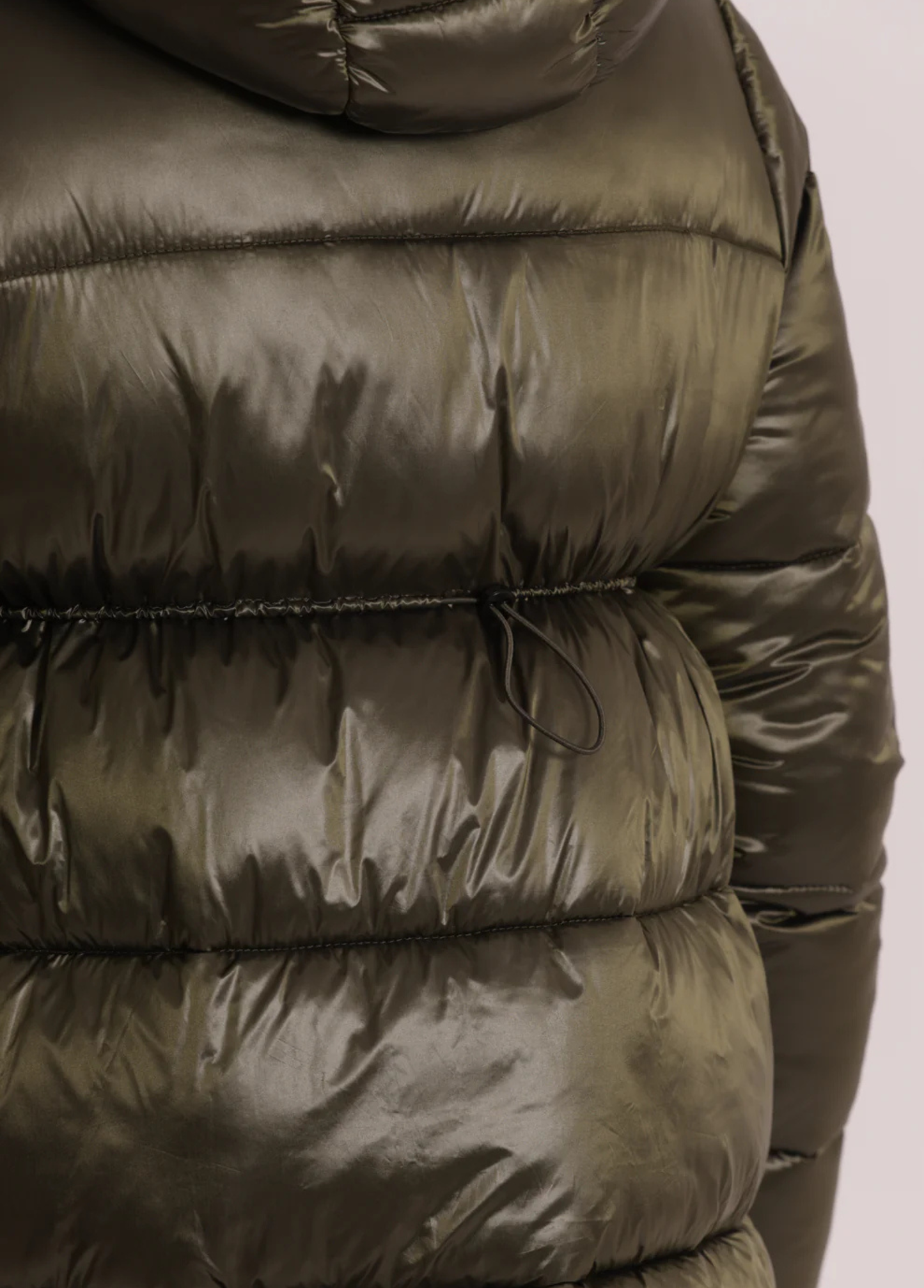 PARKA VERDE MILITAR COM CAPUZ - MIMI MUA