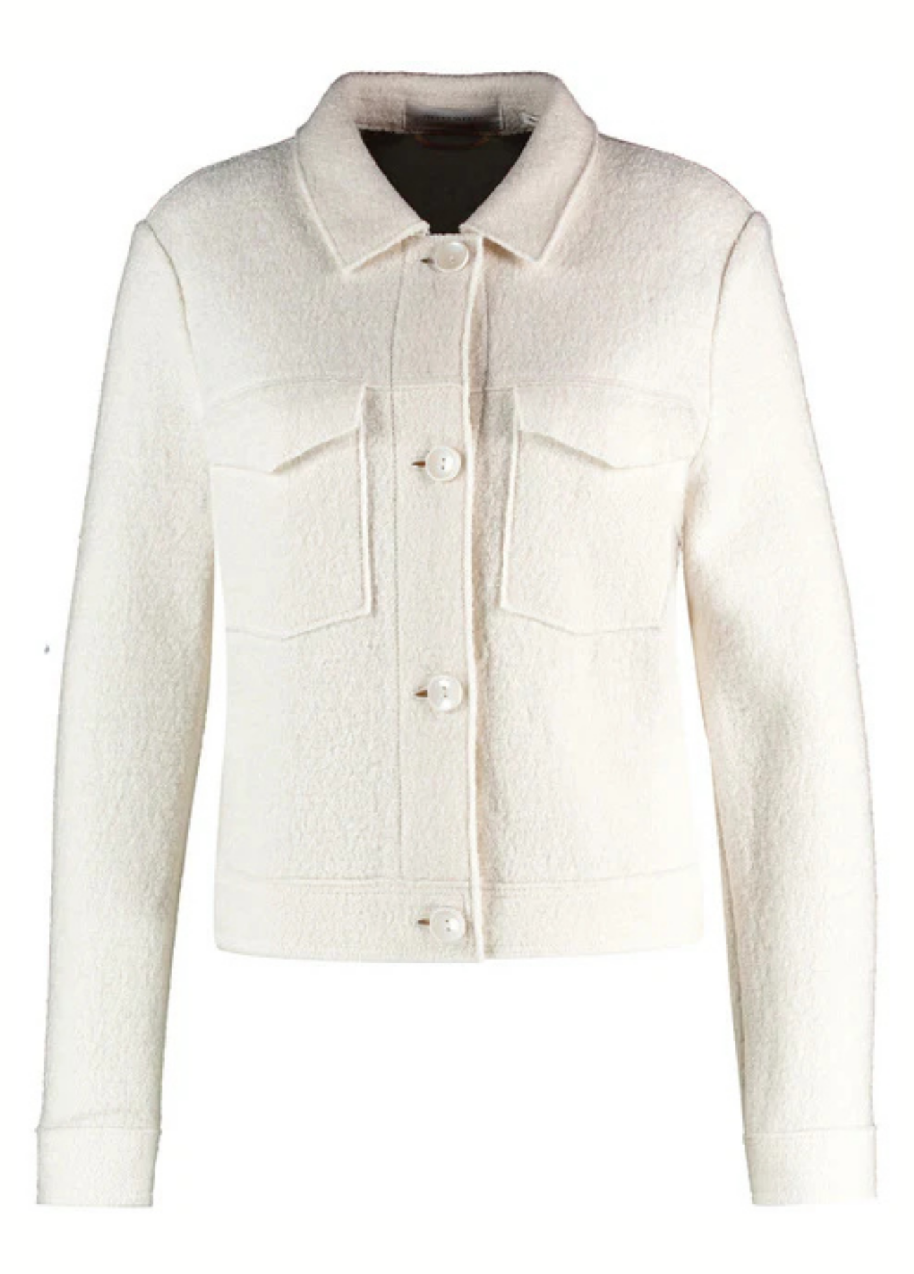 JAQUETA BLAZER BOXY COM ACABAMENTO BOUCLÉ - GERRY WEBER
