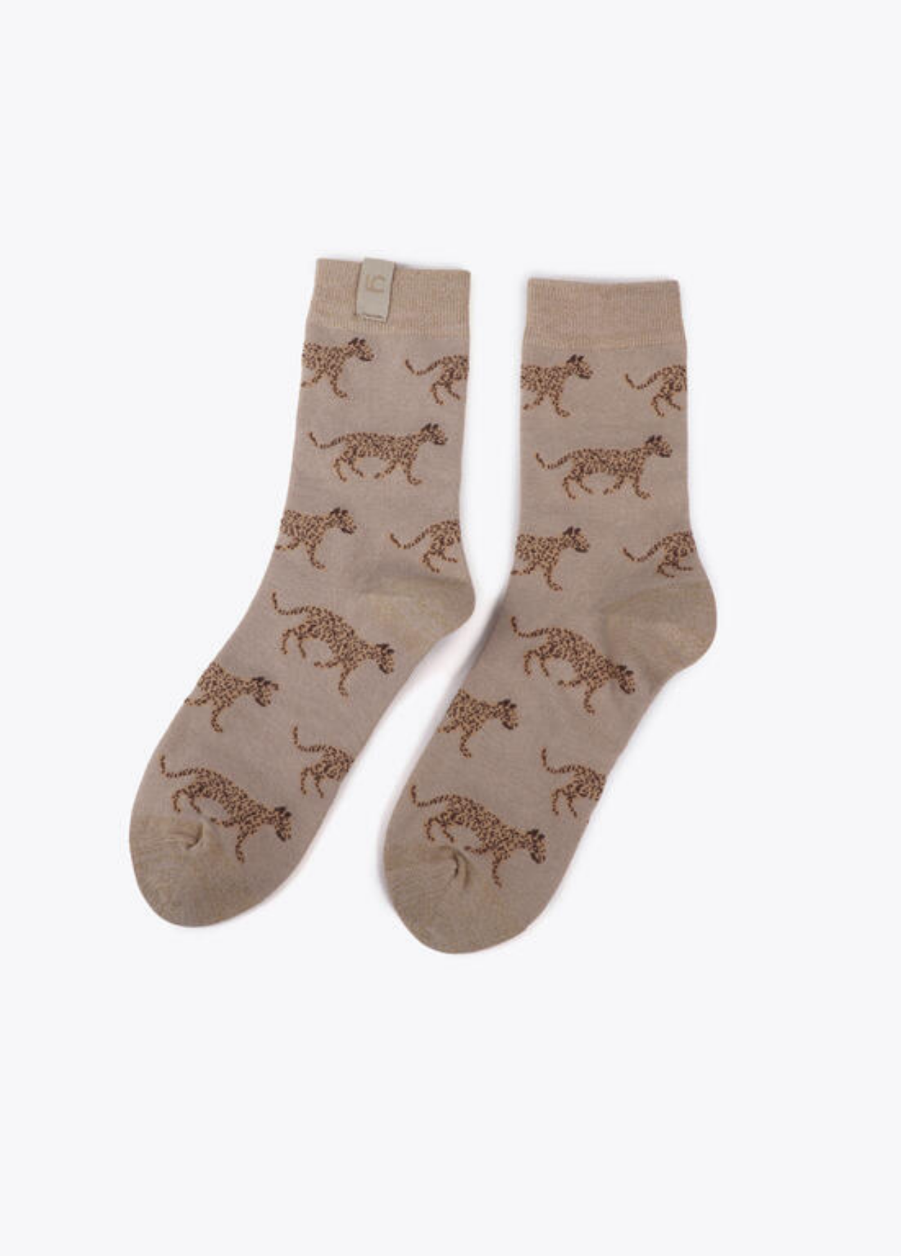PACK MEIAS COM ESTAMPADO LEOPARDO - LOLA CASADEMUNT