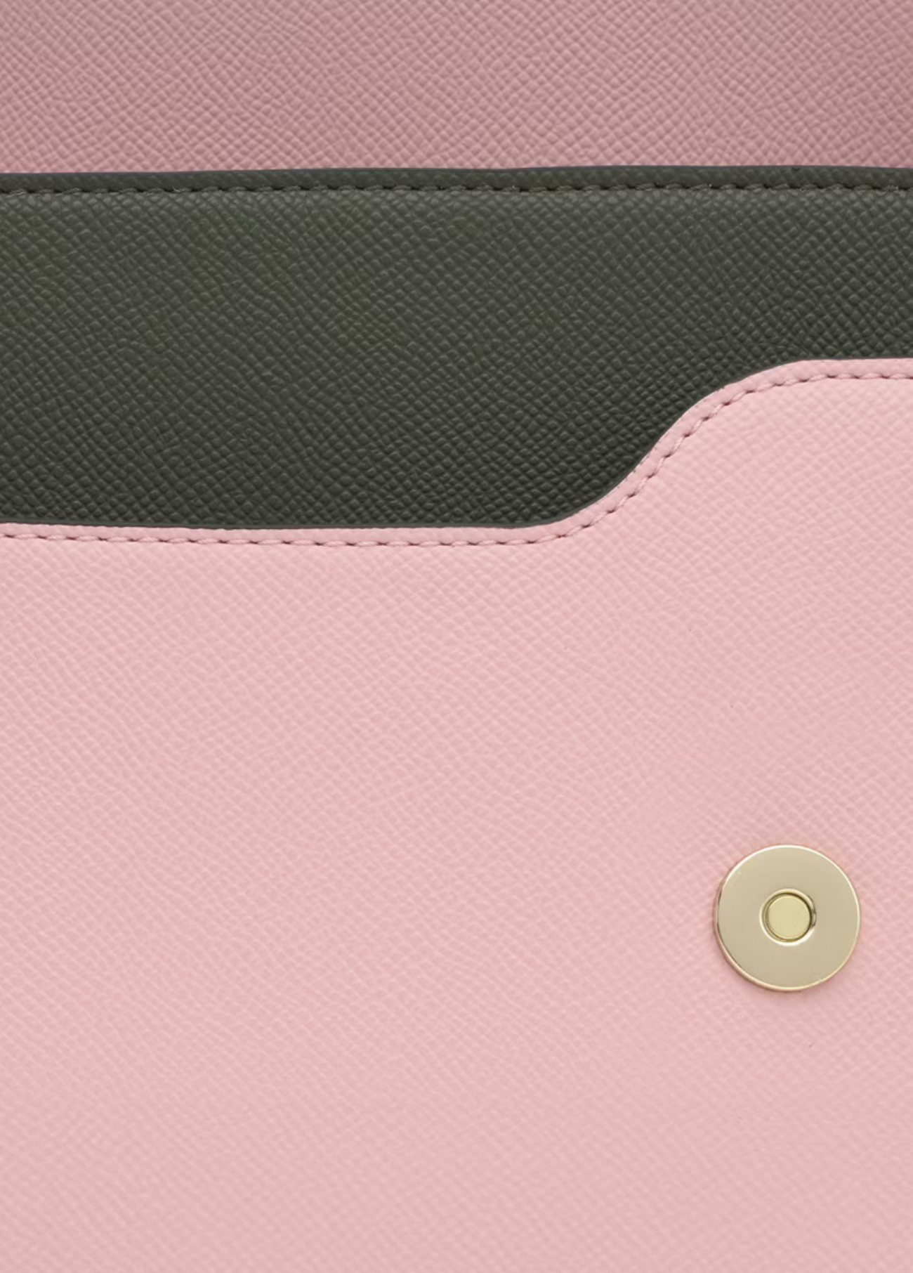 MALA DE TIRACOLO MÉDIA CINZENTA E ROSA AUDREE SAFFIANO - TOUS