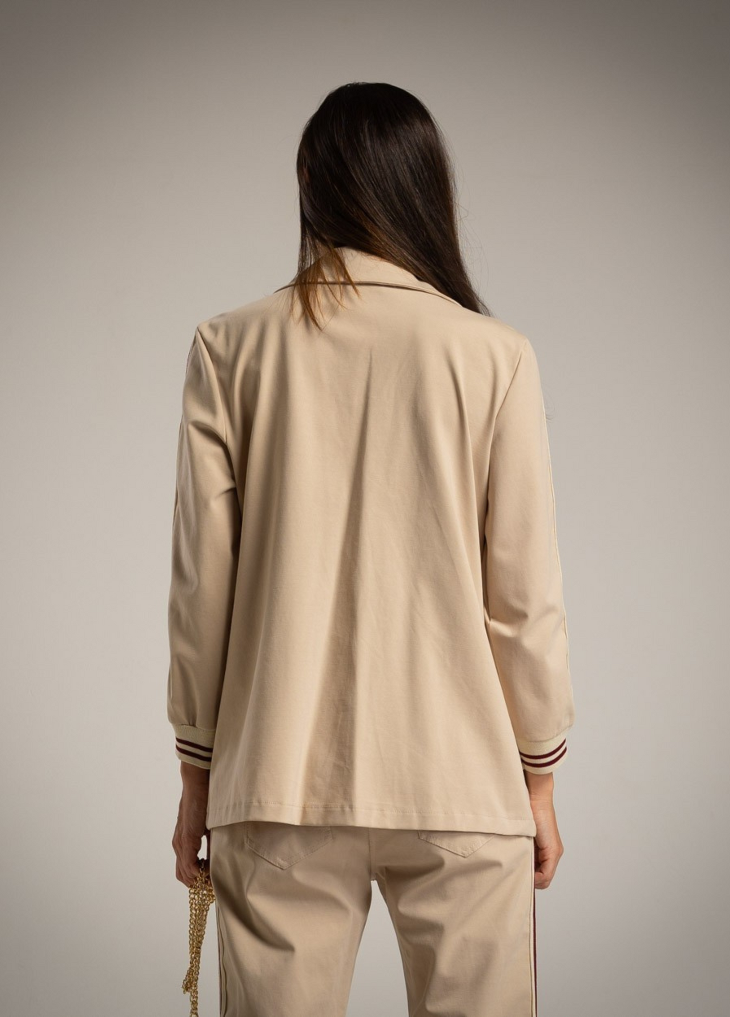 BLAZER DE MALHA ESTILO TRAINING - ALBANOS