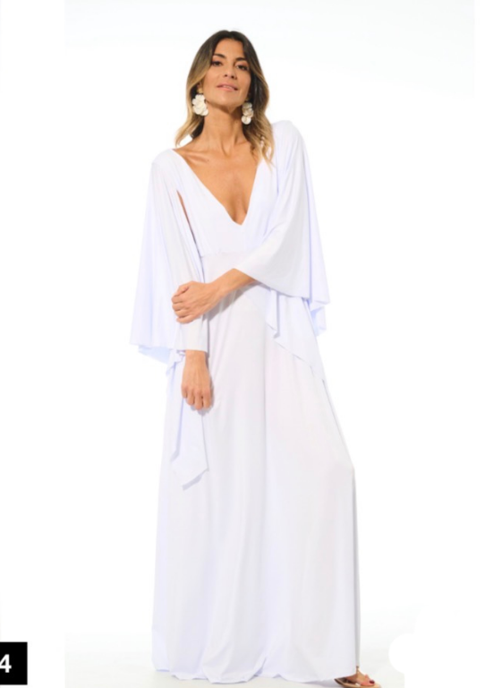 VESTIDO LYCRA BRANCO - TROPICAL BRASIL