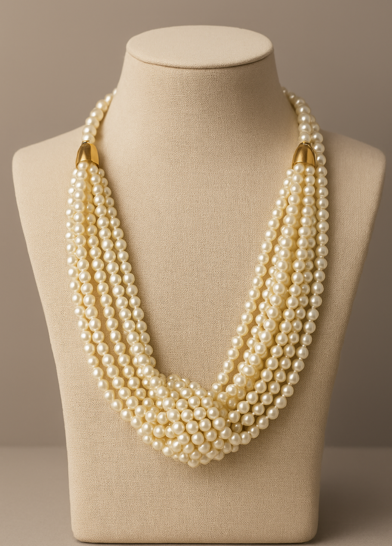 COLAR PÉROLAS COM NÓ - ALIBY