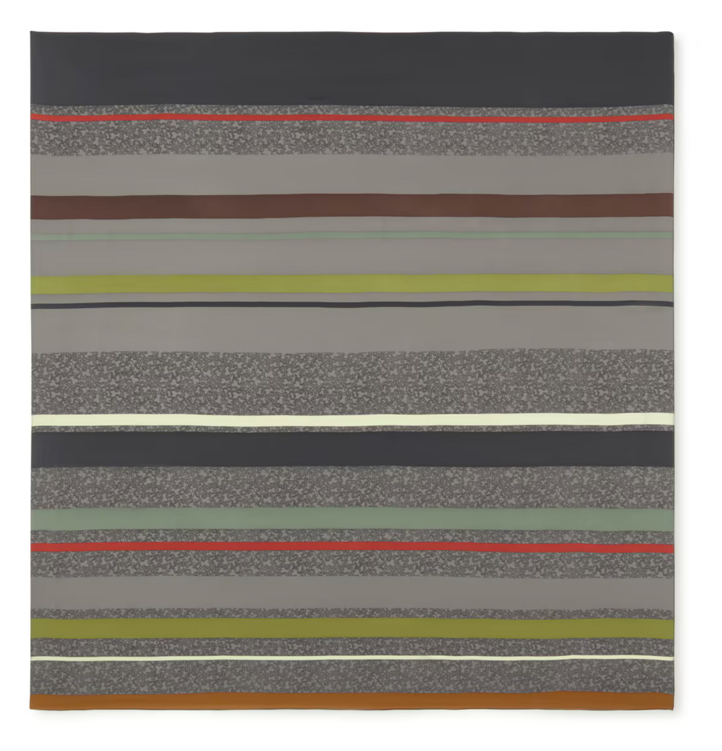 LENÇO QUADRADO CINZENTO KAOS MINI LINES - TOUS