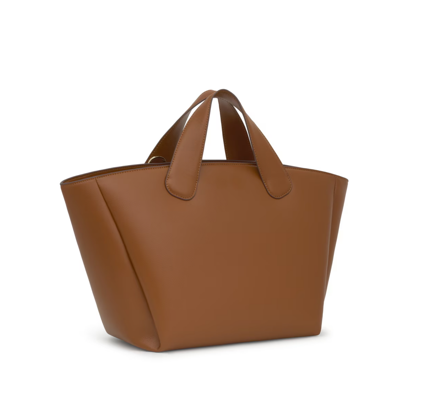 TOTE BAG GRANDE CAMEL BLOOM - TOUS
