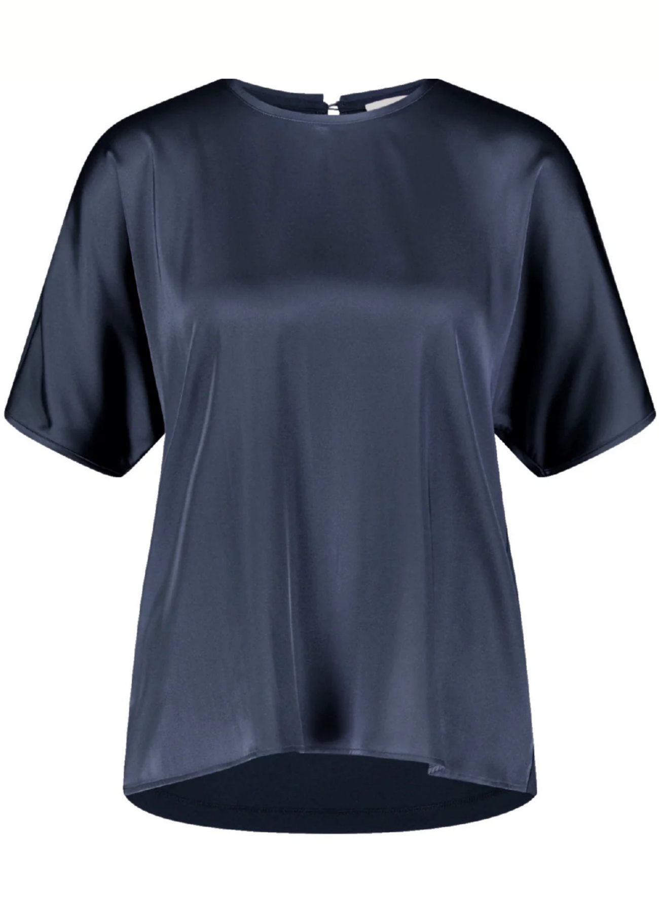 BLUSA DE TECIDO AZUL MARINHO - GERRY WEBER
