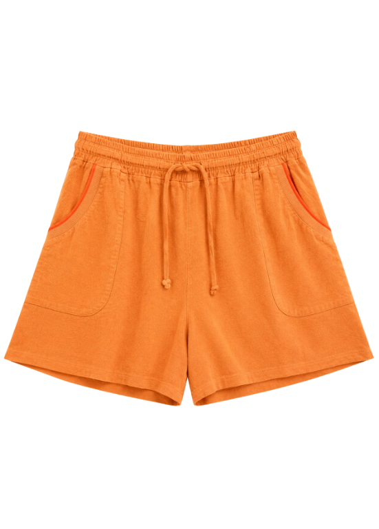 CALÇÕES DE LINHO COM DETALHE NÉON- ALIBY
