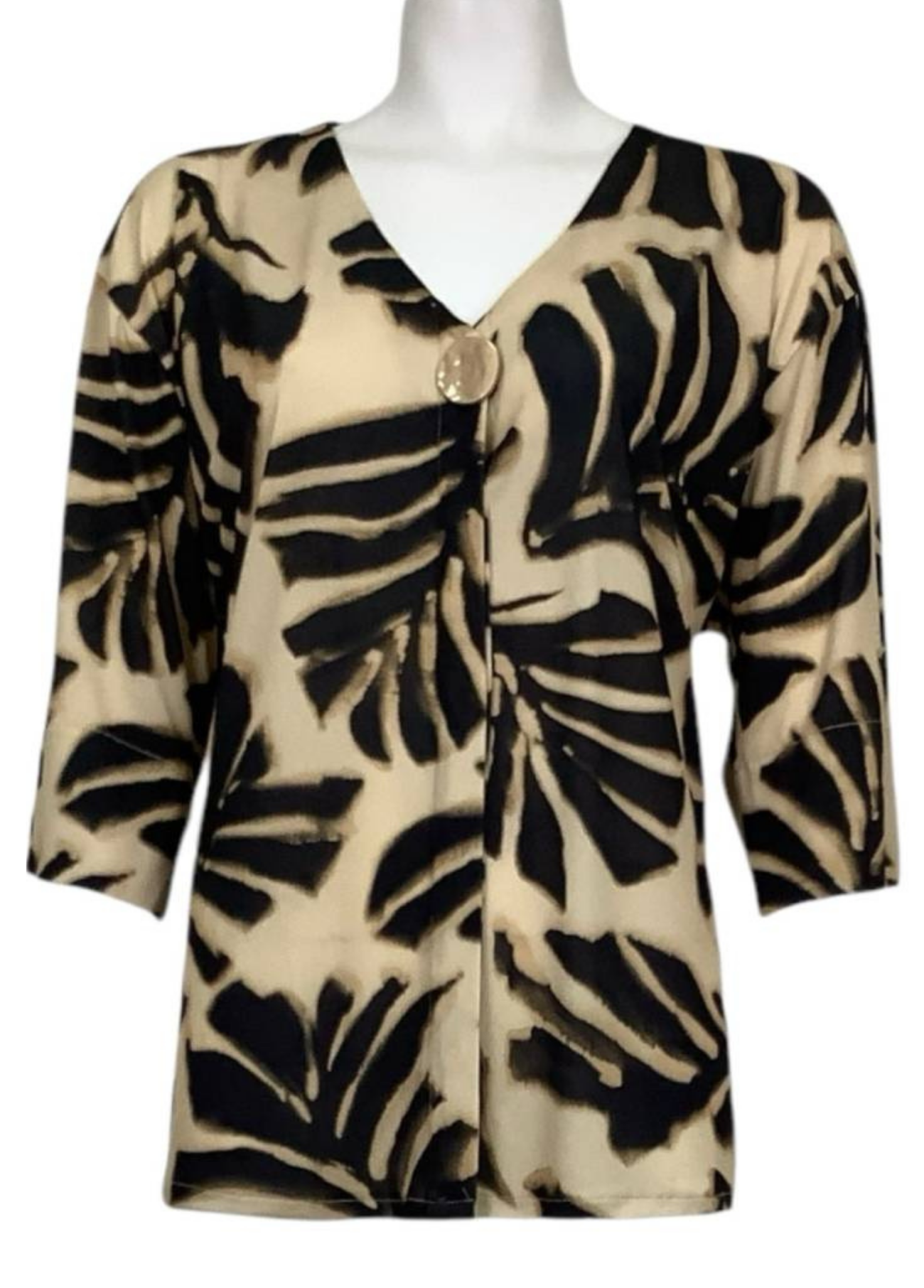 BLUSA ESTAMPADA MANGA 7/8 MALHA FRIA - ADET