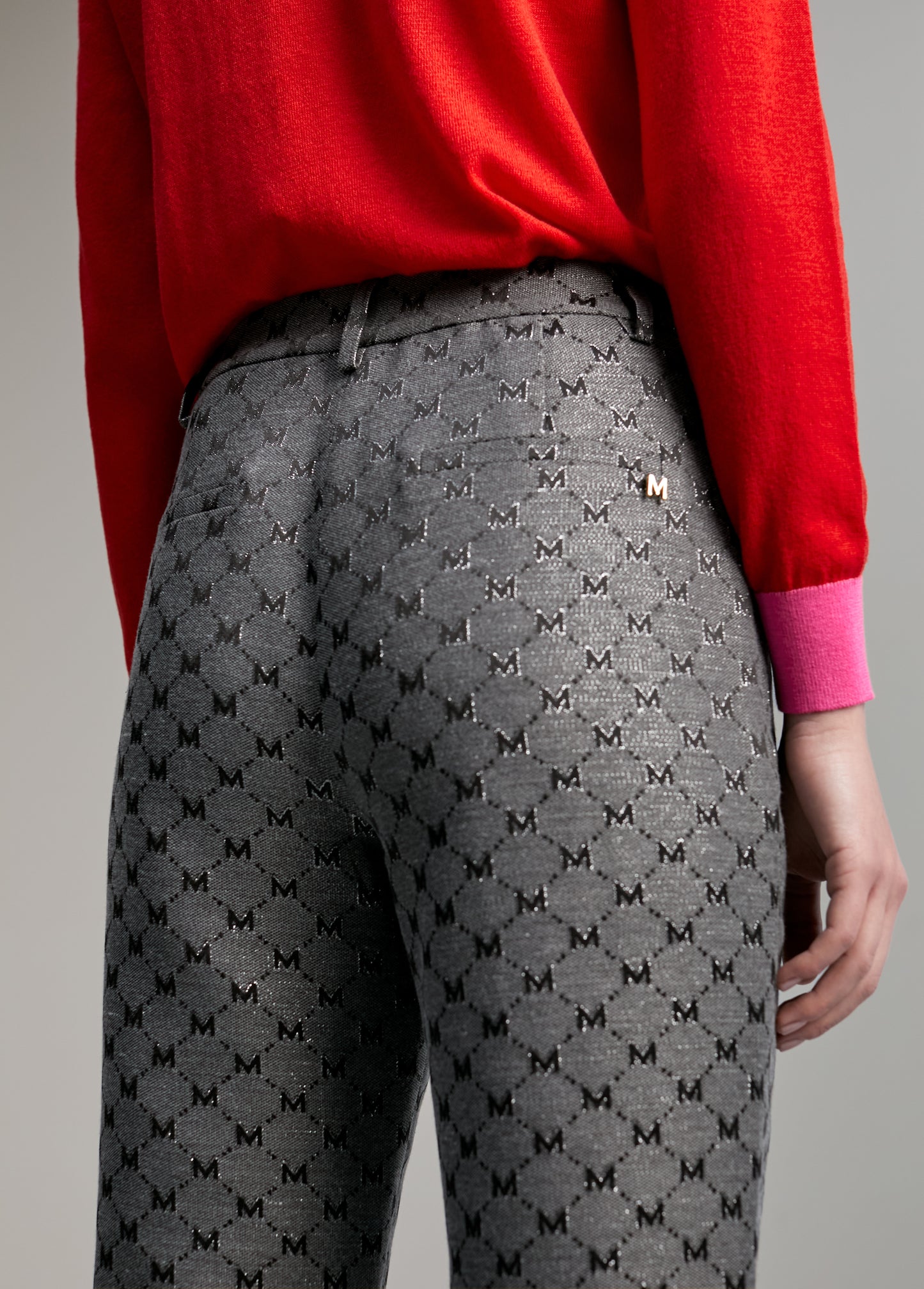 CALÇA JACQUARD MONOGRAMA - LOLA CASADEMUNT BY MAITE