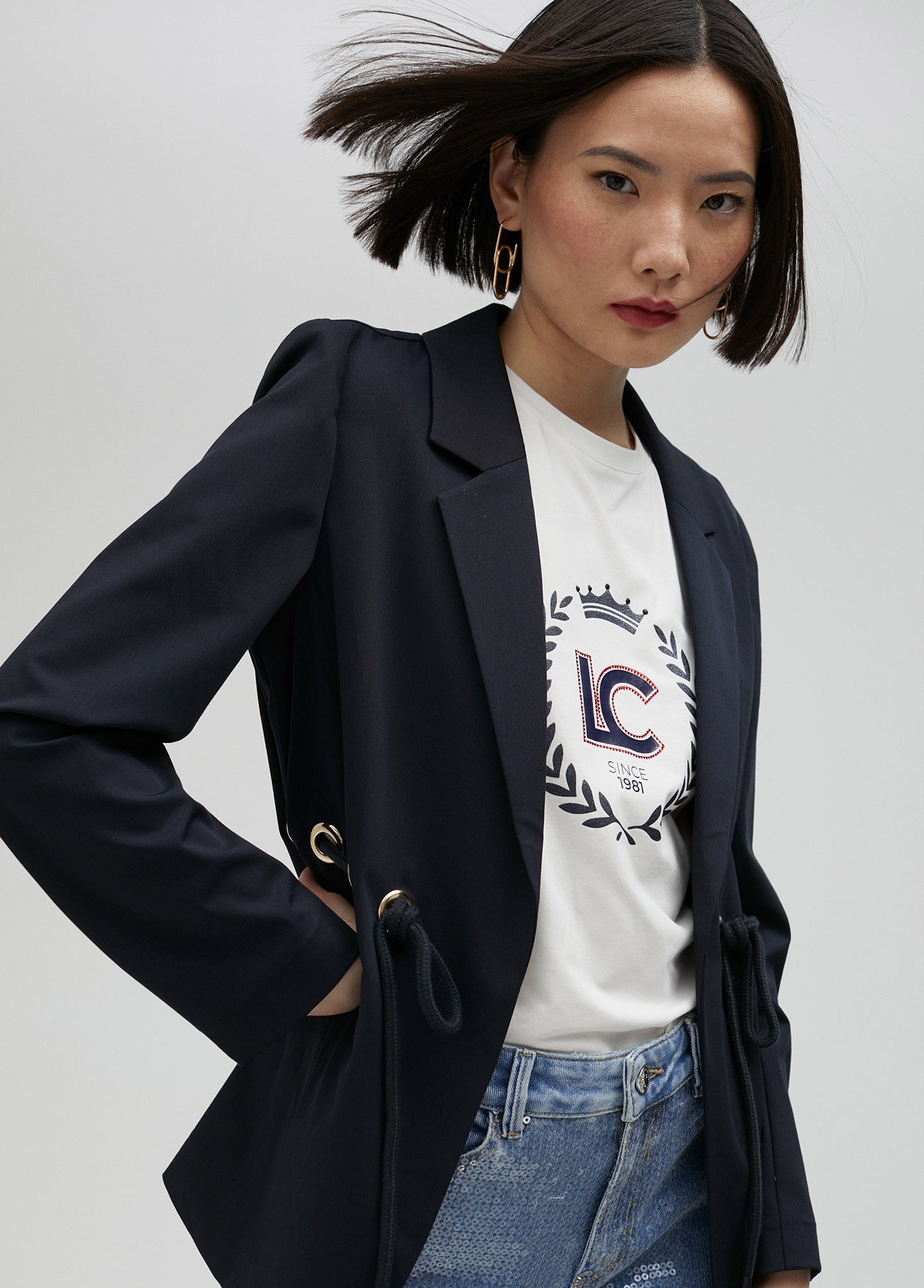 BLAZER COM ILHÓS - LOLA CASADEMUNT