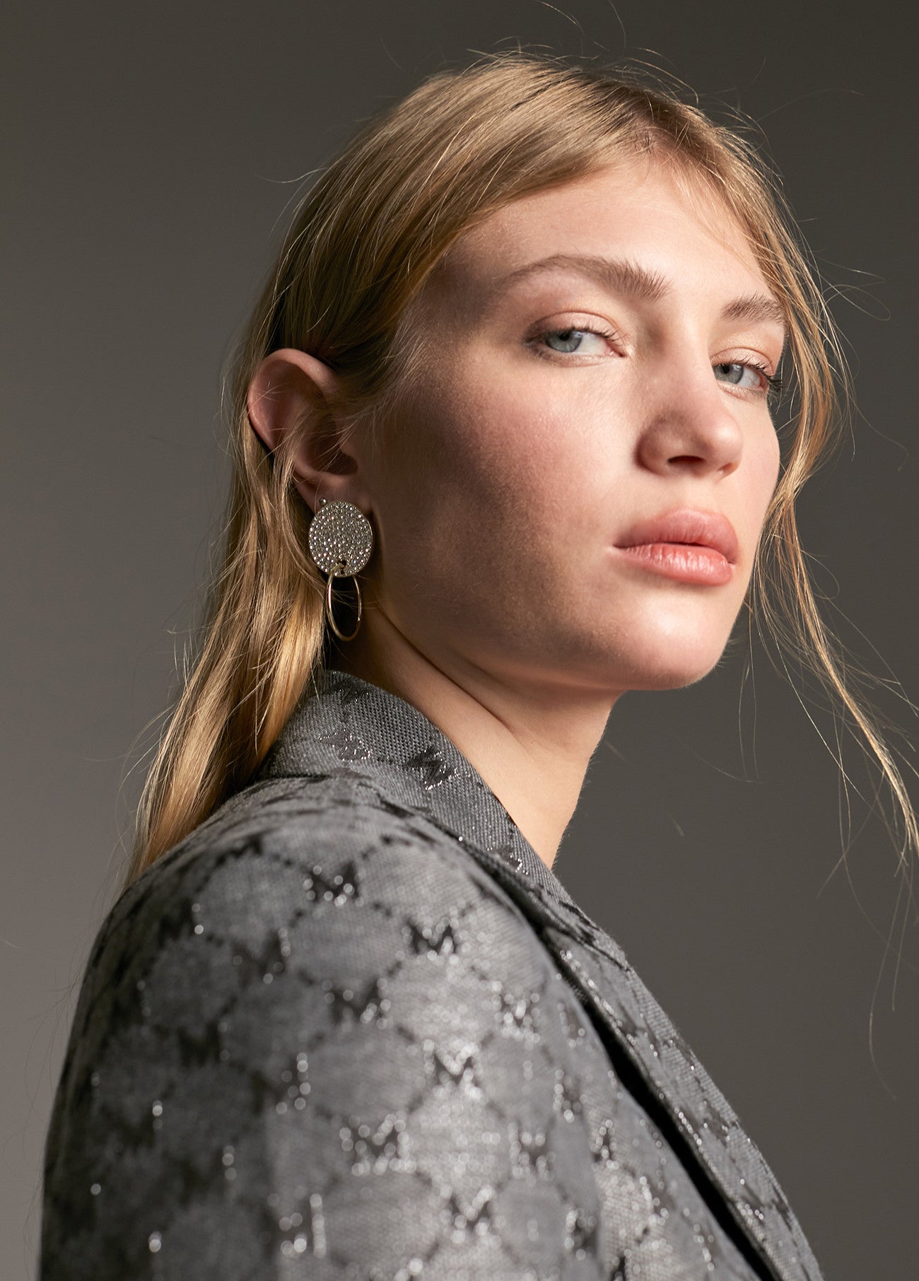 BLAZER JACQUARD COM MONOGRAMA - LOLA CASADEMUNT