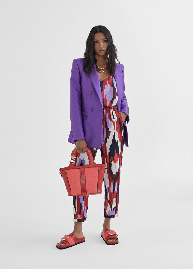 CALÇAS JOGGER COM ESTAMPADO - LOLA CASADEMUNT BY MAITE