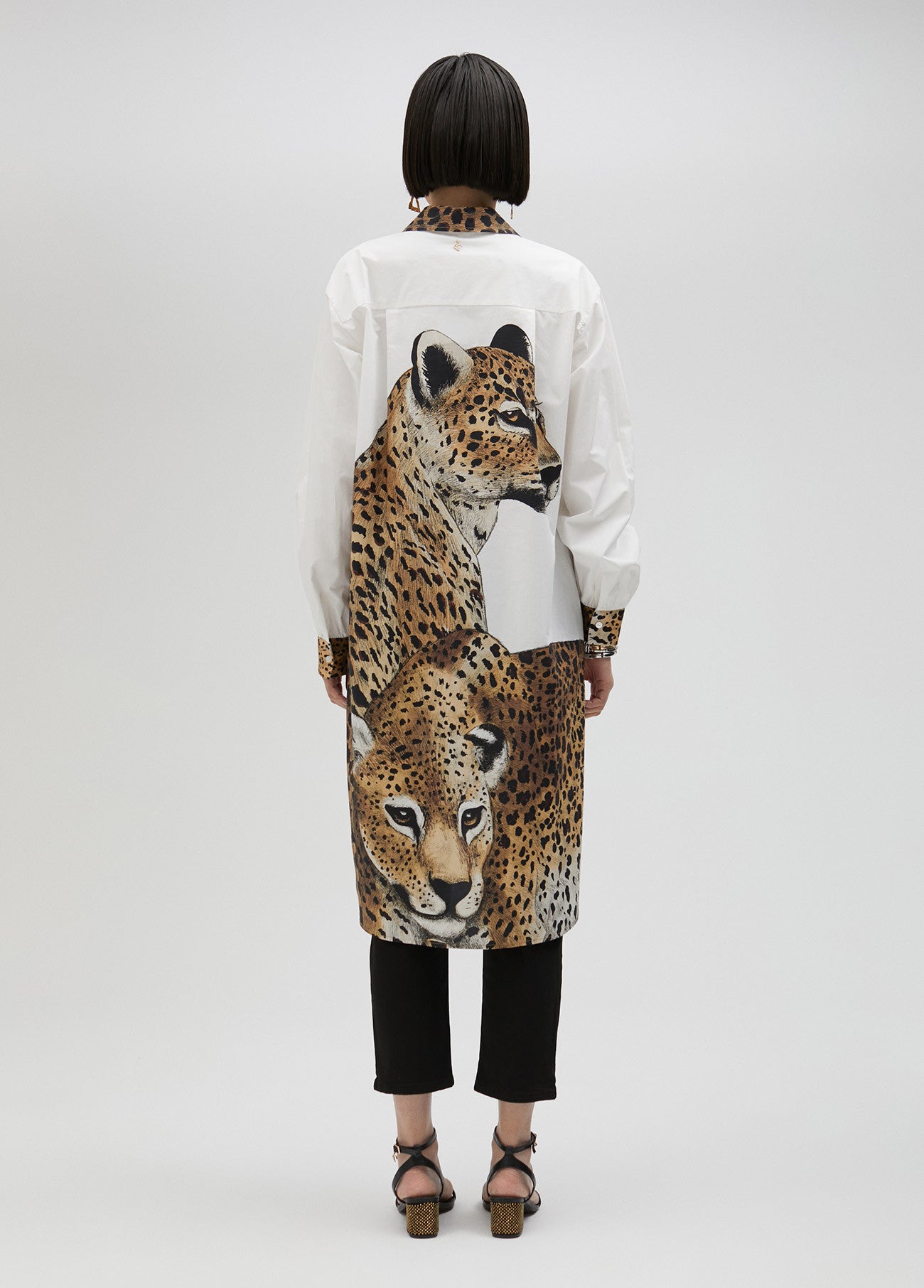 CAMISA COMPRIDA TIGRE NA PARTE TRASEIRA - LOLA CASADEMUNT